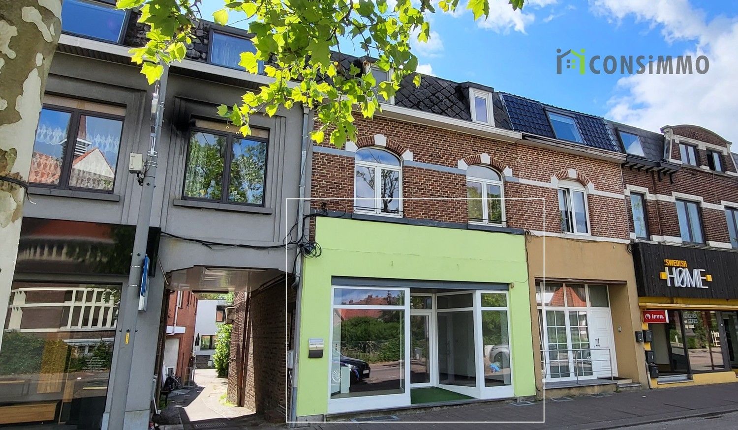 Handelspand/kantoor te huur in Genk-Stalenstraat foto {{pictureIndex}}