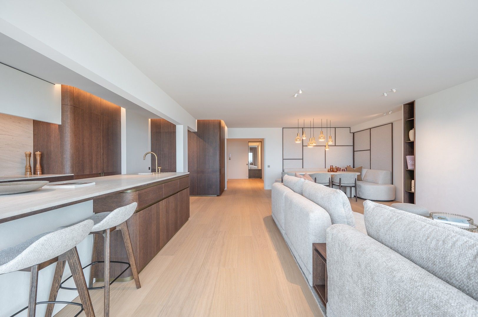 Subliem appartement met een gevelbreedte van 8 meter en frontaal zeezicht in het Zoute. foto 5