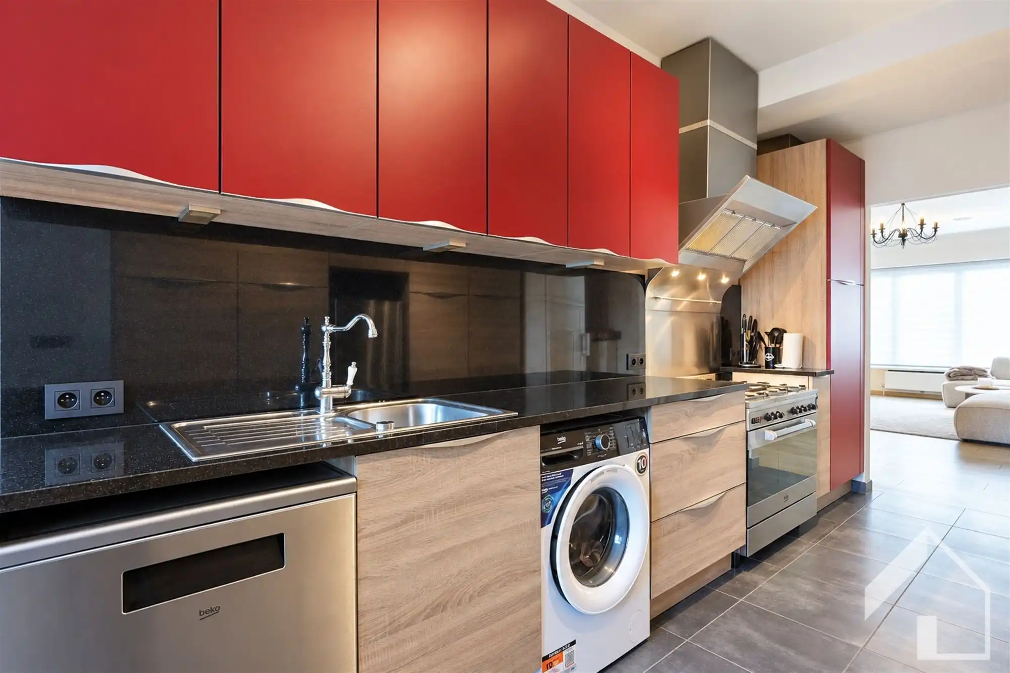 Gelijkvloersappartement op toplocatie met 1 slaapkamer en leuk stadstuintje in centrum Ekeren foto 6