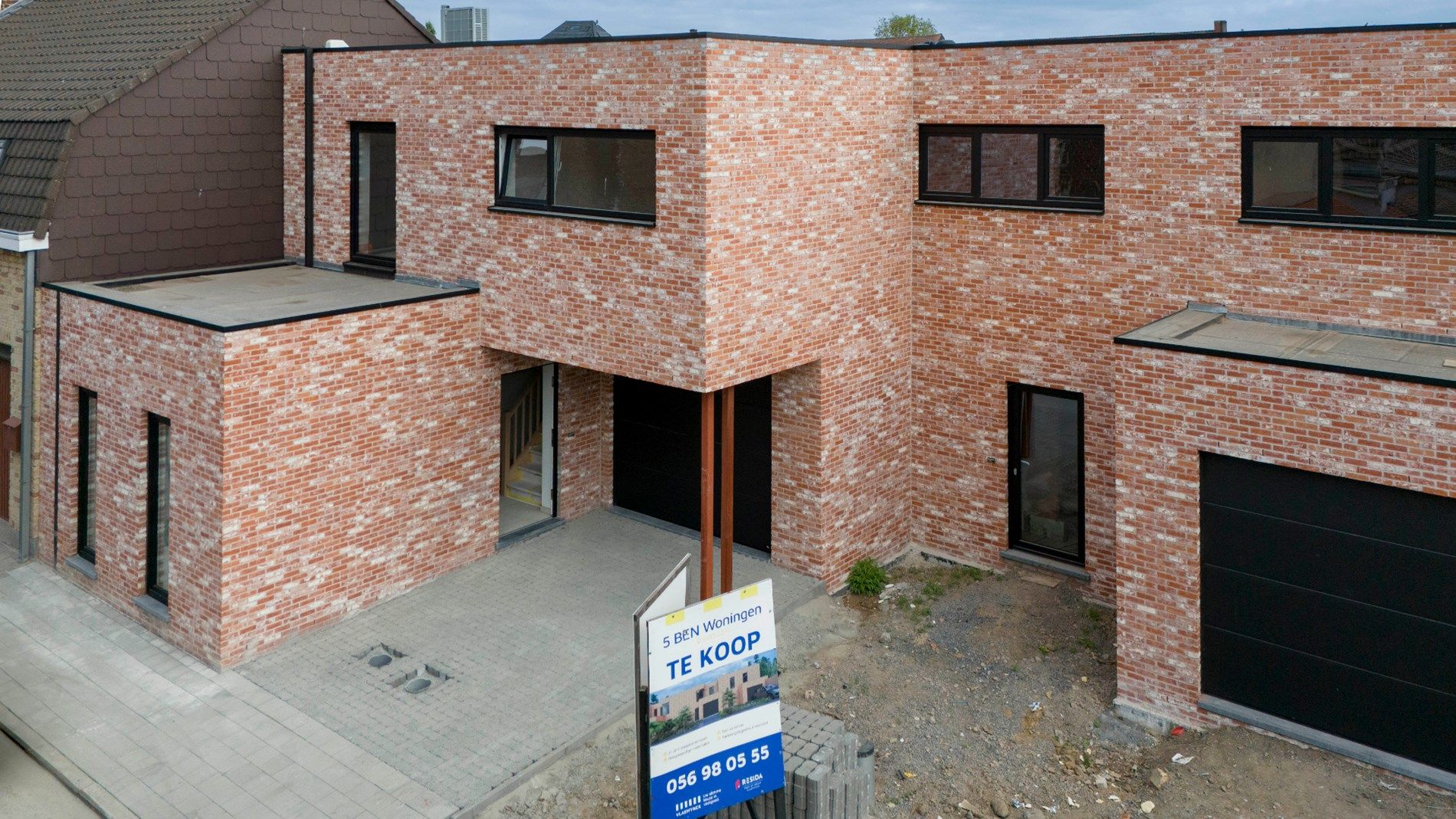 Nieuwbouwwoning met 4 slaapkamers, inpandige garage en tuin in Avelgem. foto 2