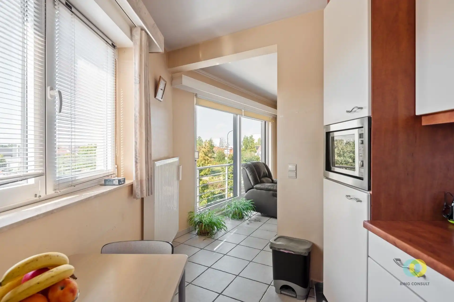 Verzorgd 1-slaapkamerappartement met 2 terrassen   foto 6