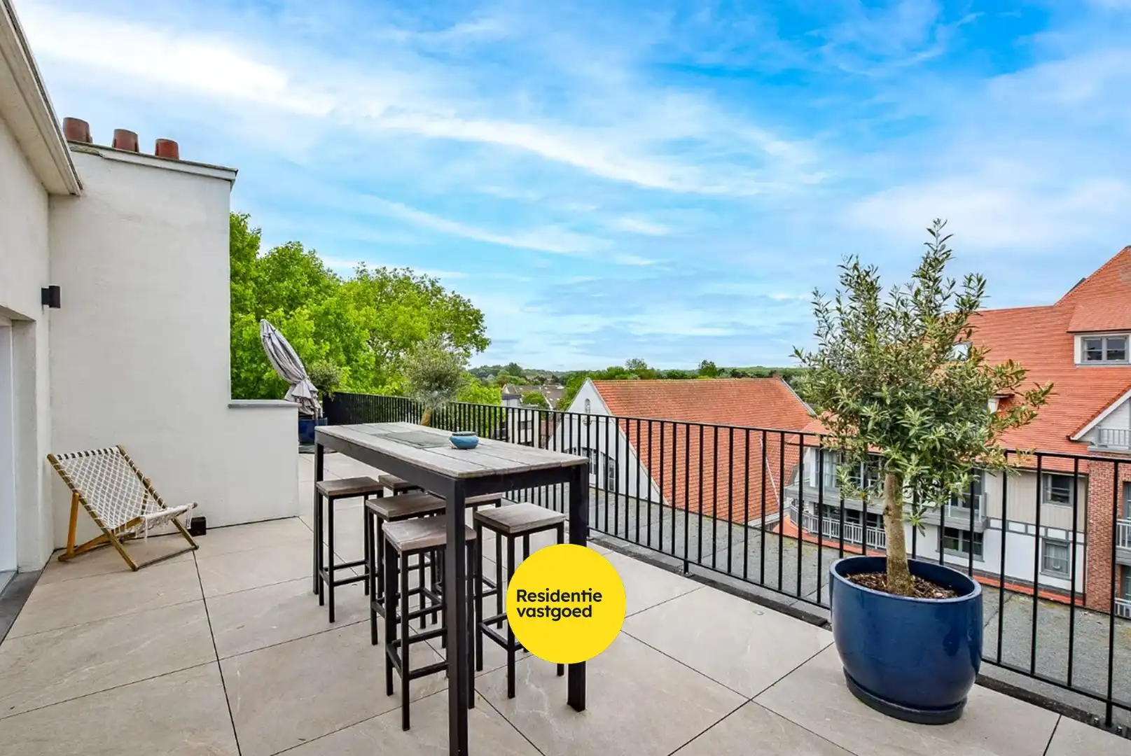 Exclusief penthouse (99m²) met maar liefst 100m² dakterras te Sint-idesbald (Koksijde).  foto 16