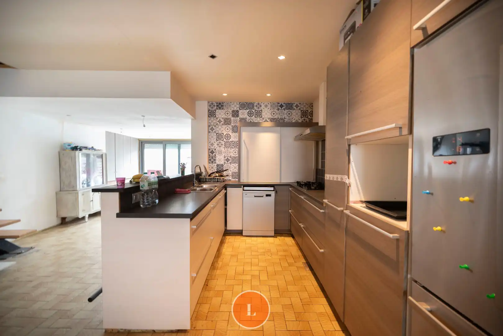 Te koop: verder af te werken woning met potentieel op rustige ligging nabij de Leie met tuin foto 6