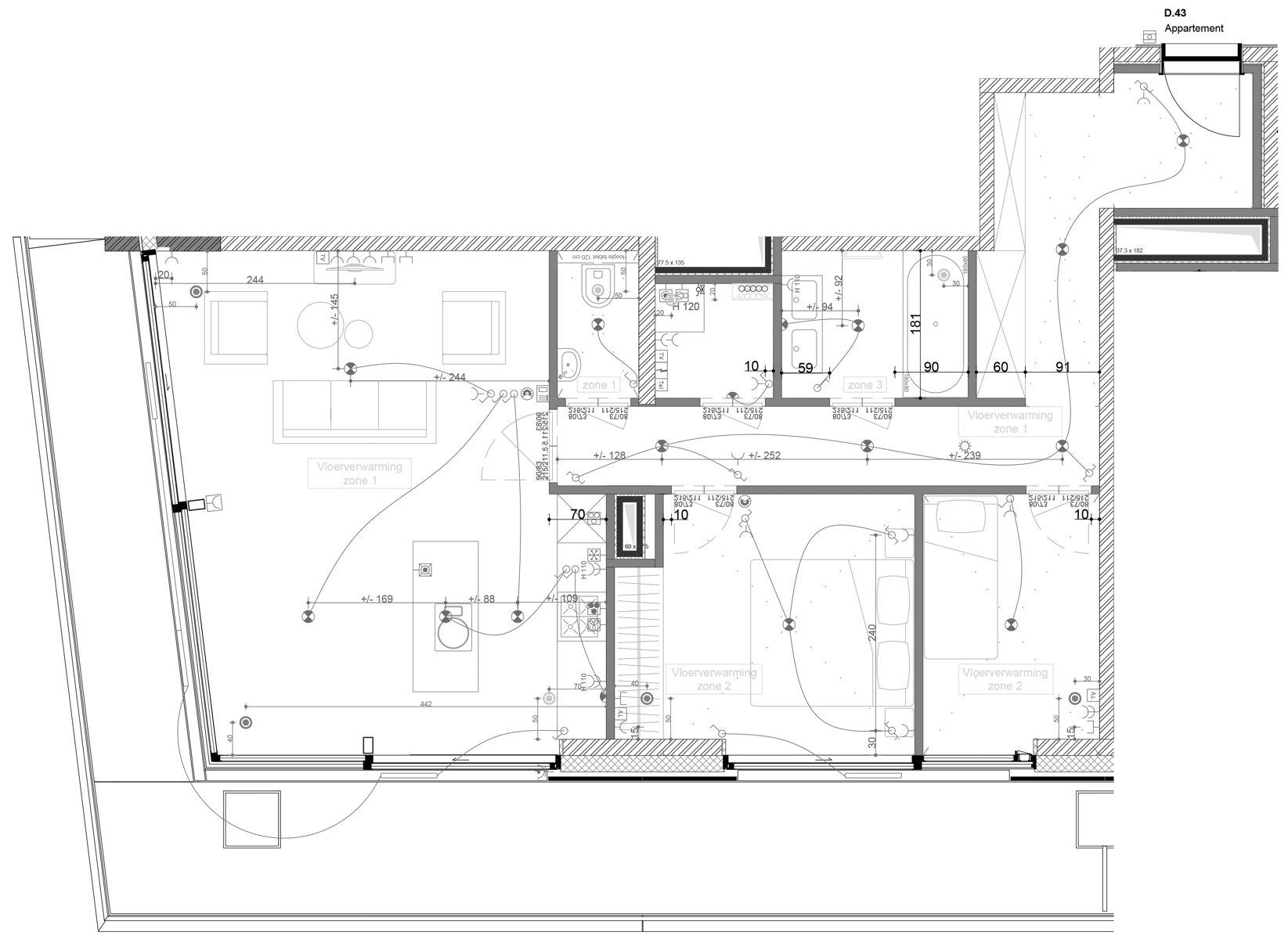 Prachtig 2 kamer appartement met zicht op de Schelde foto 13