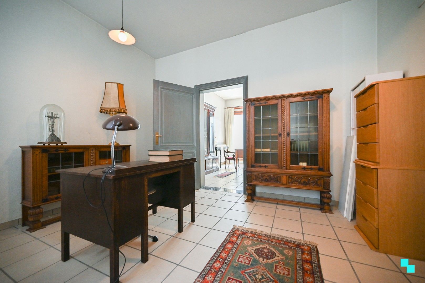 Wonen in erfgoed, zicht op het groen, midden in de stad Izegem. foto 20
