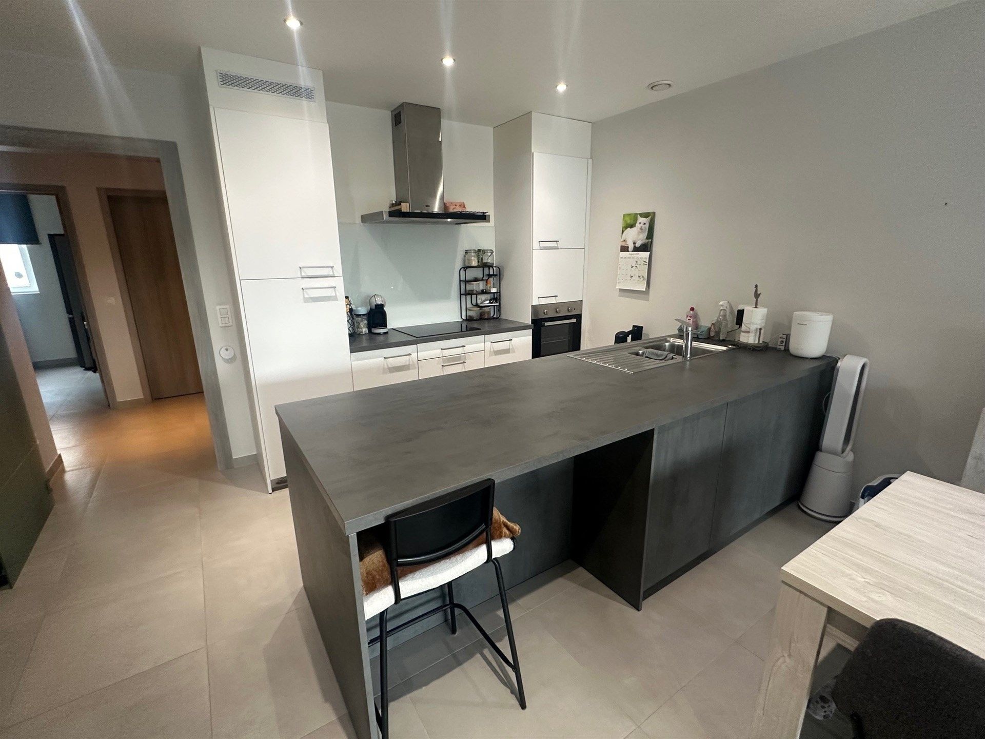 Gelijkvloers appartement met 2 slaapkamers nabij het centrum van Erembodegem foto 3