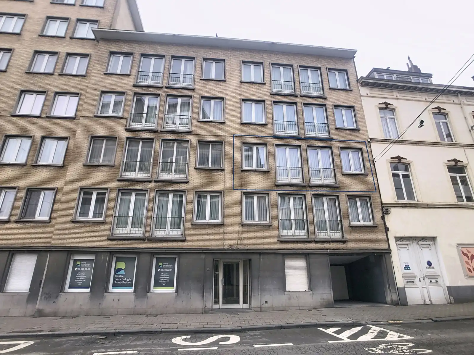 Sint-Guido: verhuurd appartement met 2 slaapkamers foto {{pictureIndex}}