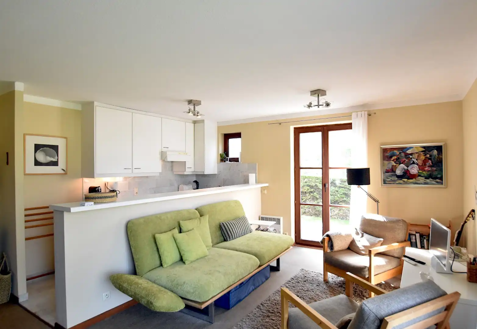 Gelijkvloers appartement met tuin in een rustig laantje van de Concessie, De Haan foto 5