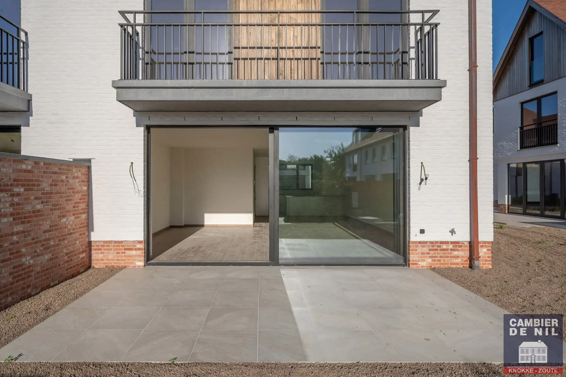 Nieuwbouw - ongemeubelde koppelvilla in rustige,  residentiële wijk te Knokke-Heist  foto 14