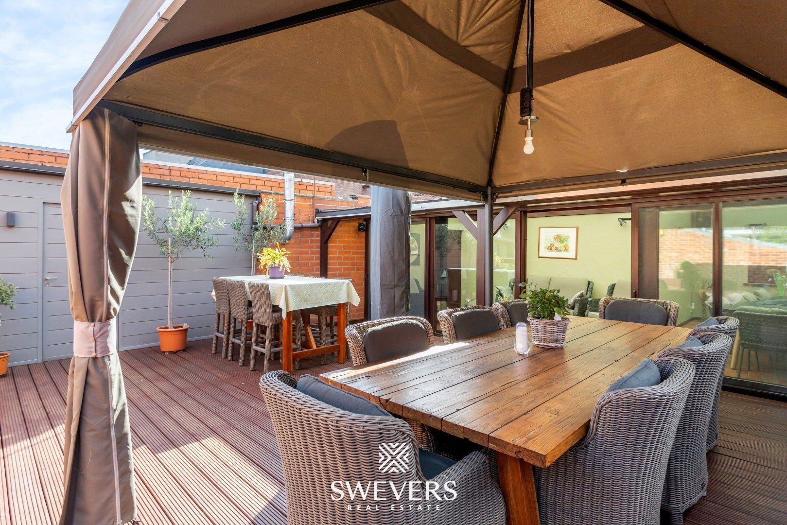 Ruim duplexappartement met grote veranda, riant terras, tuin en garage in hartje Lummen foto 20