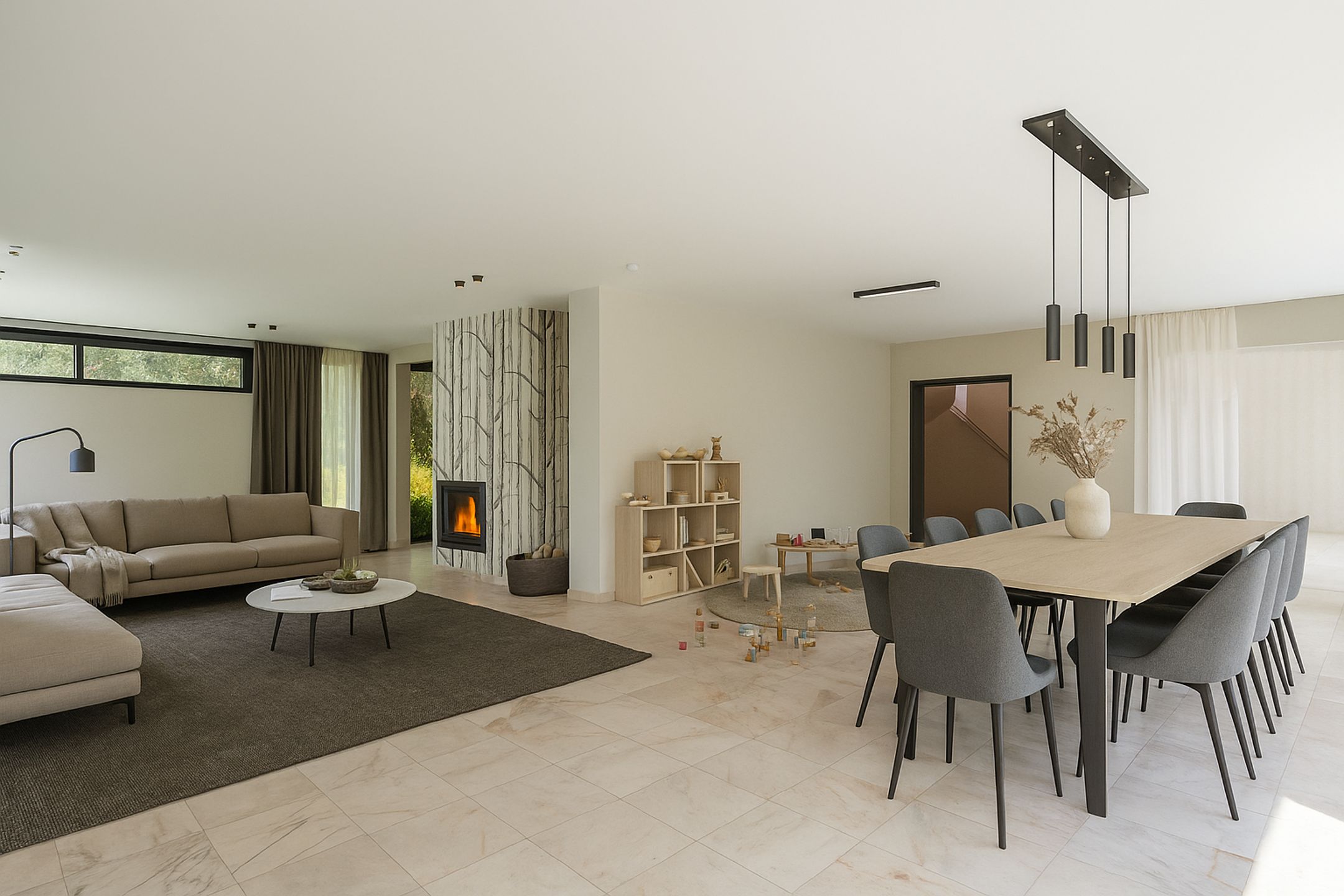 Ruime architectenvilla met 8 slpk's op 1.832 m² te Vosselaar foto 6