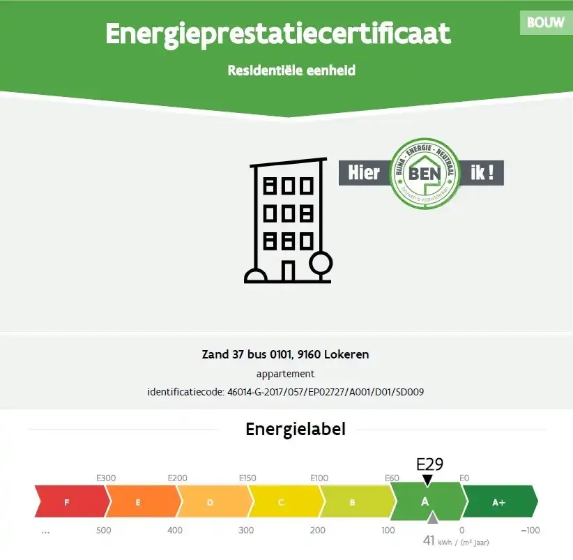 Energiezuinig nieuwbouwappartement met twee slaapkamers in Lokeren foto 13