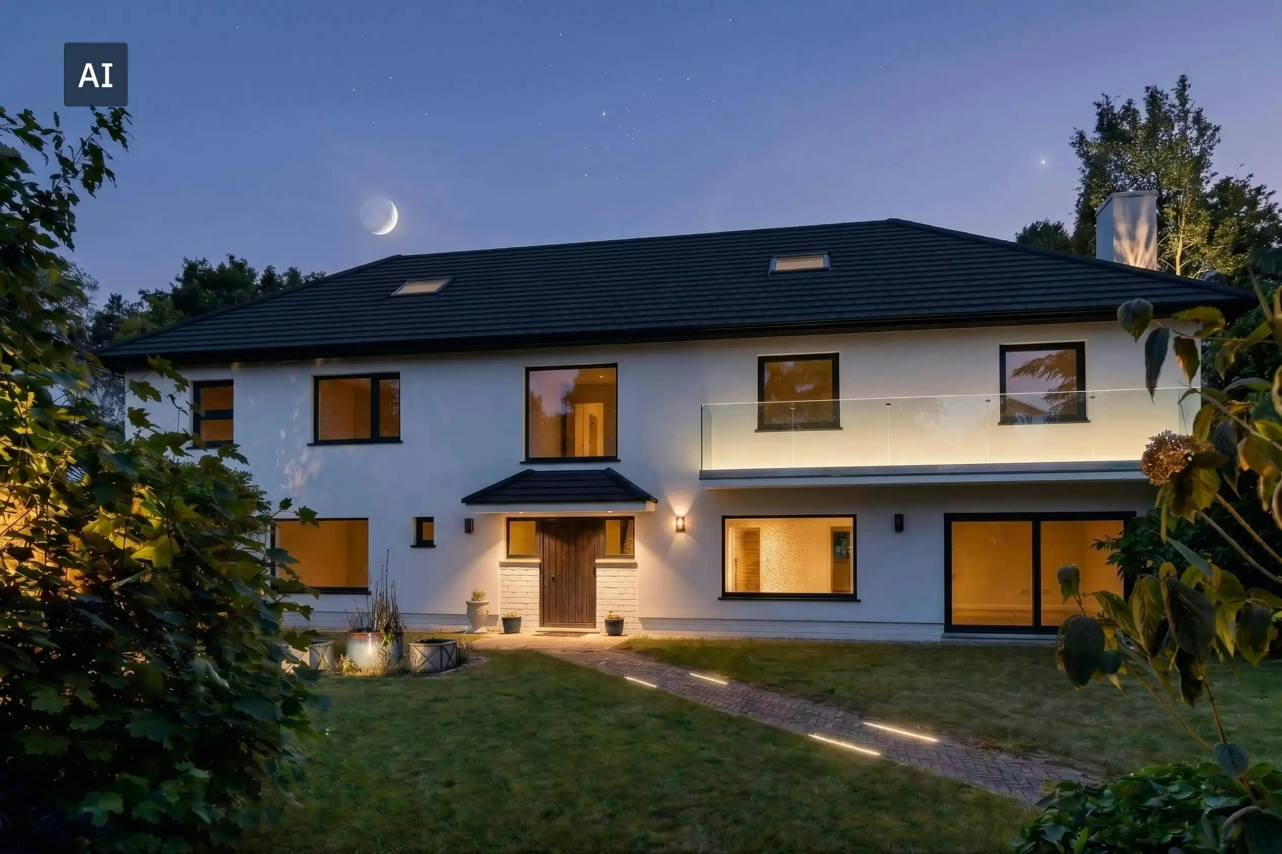 Deels te renoveren villa of tweewoonst in Boom met parktuin foto 43