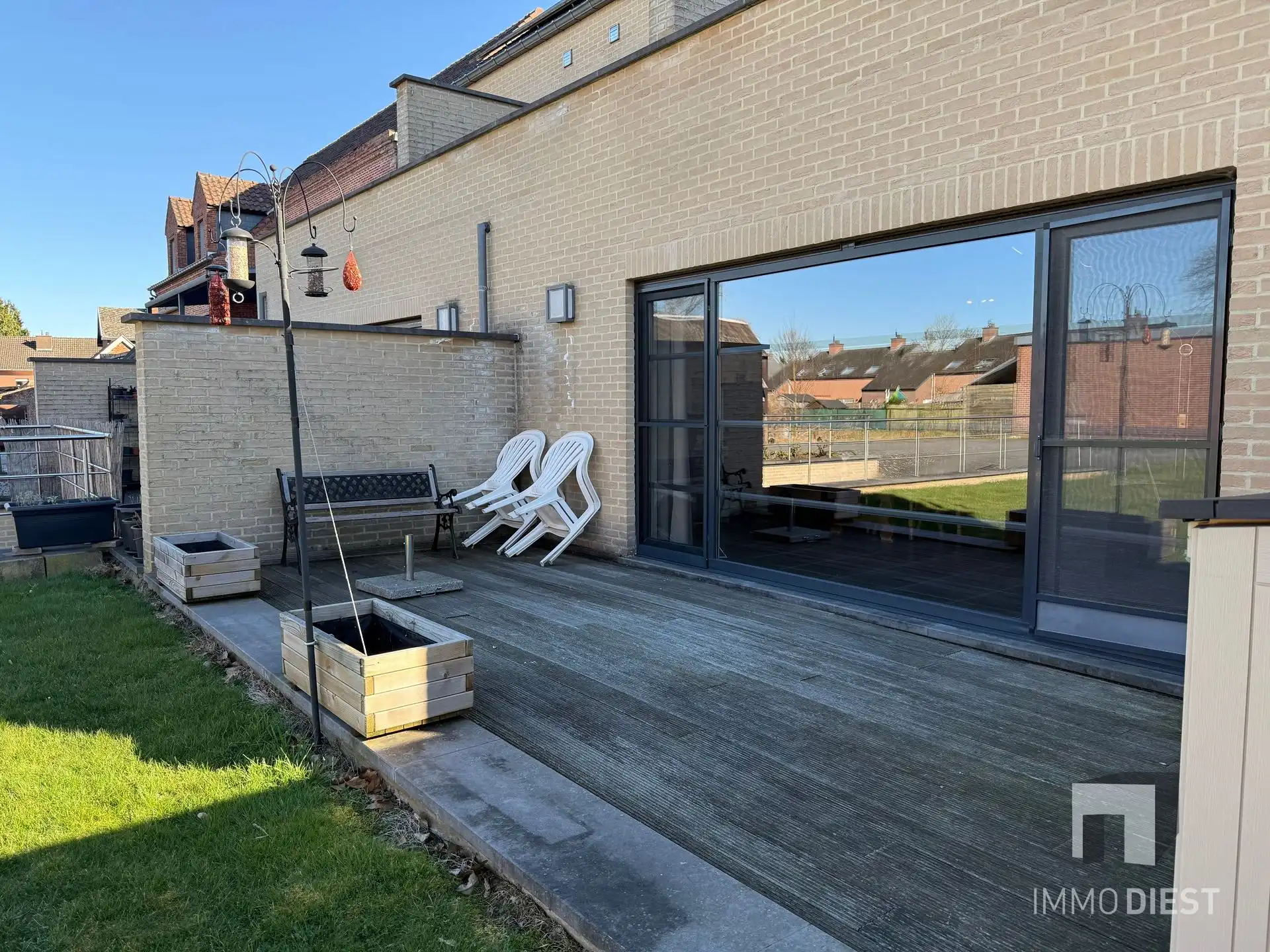 Gelijkvloers appartement met 2 slaapkamers en ruim terras foto 11