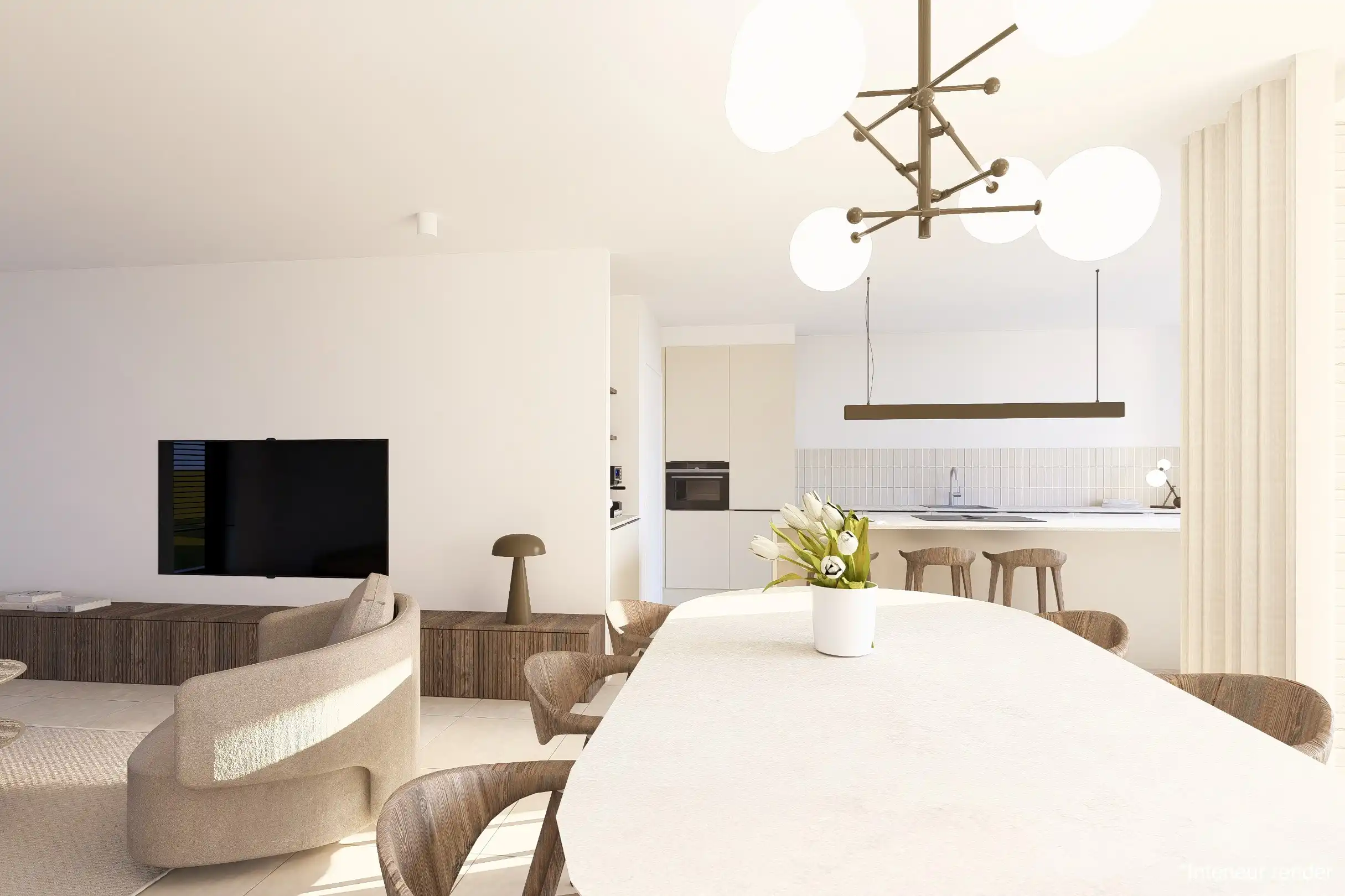 Nieuwbouwwoning, exclusieve ligging, 3 slpk, op zonnig perceel foto 4