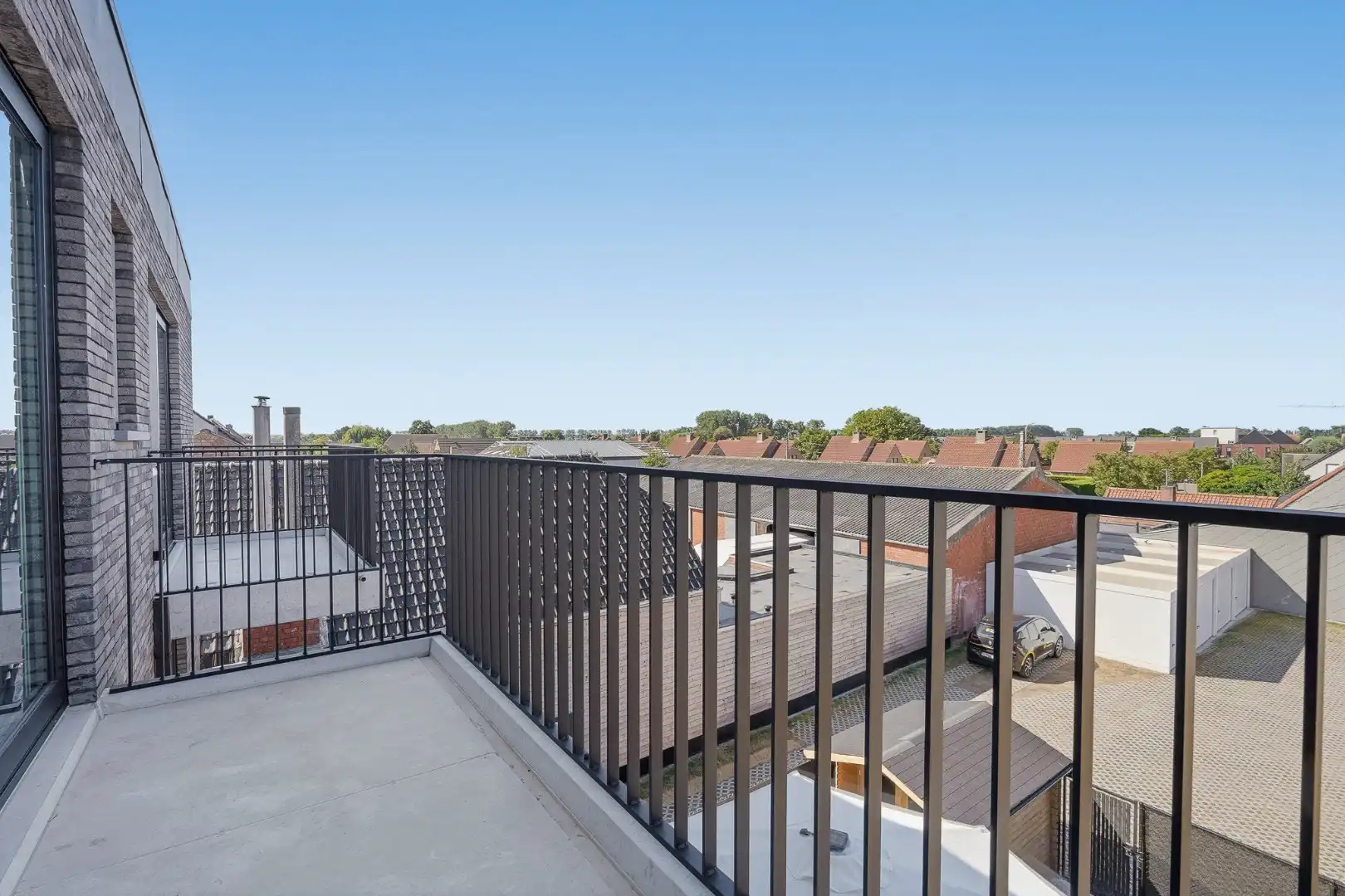Nieuwbouwappartement met 1 slaapkamer en bovengrondse staanplaats te huur in Oudenburg! foto 8