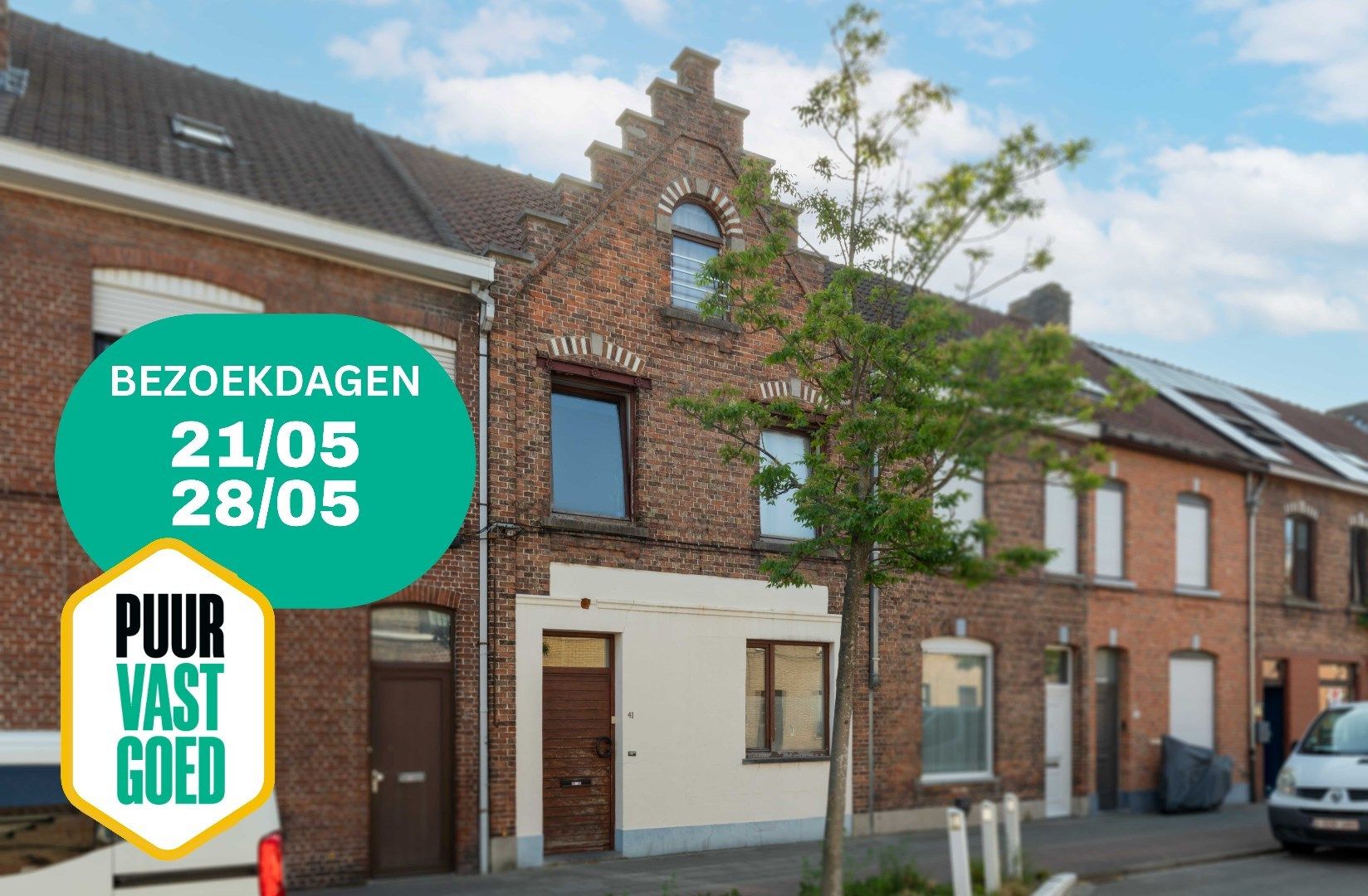 Hoofdfoto van de publicatie: Gezellige, gerenoveerde woning met zonnige tuin nabij station in Sint-Michiels