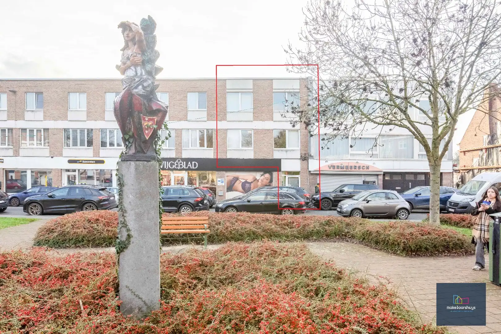 Ruim duplex appartement in centrum Mariakerke foto 2