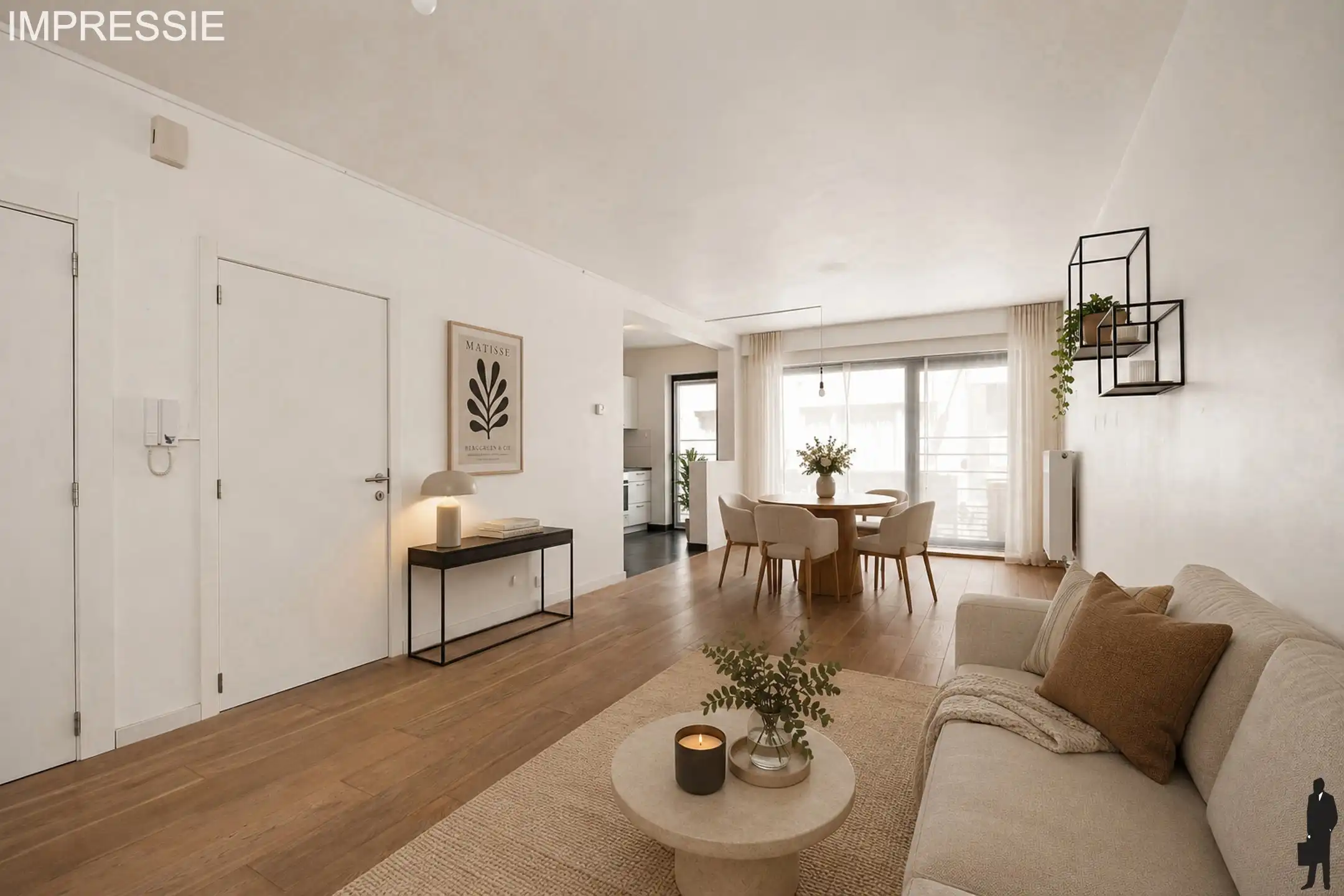 Gerenoveerd 1-slpkappartement met terras in hartje Beveren foto 3