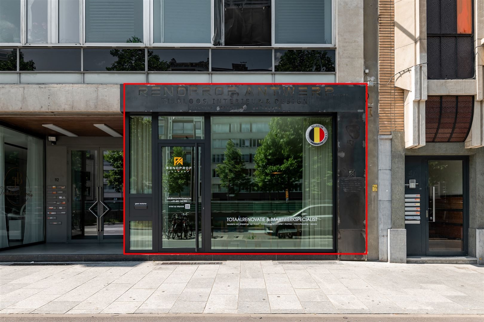 Luxueuze winkelruimte of kantoor vlakbij Rooseveltplaats, Centraal Station en Antwerpse Meir. foto 15