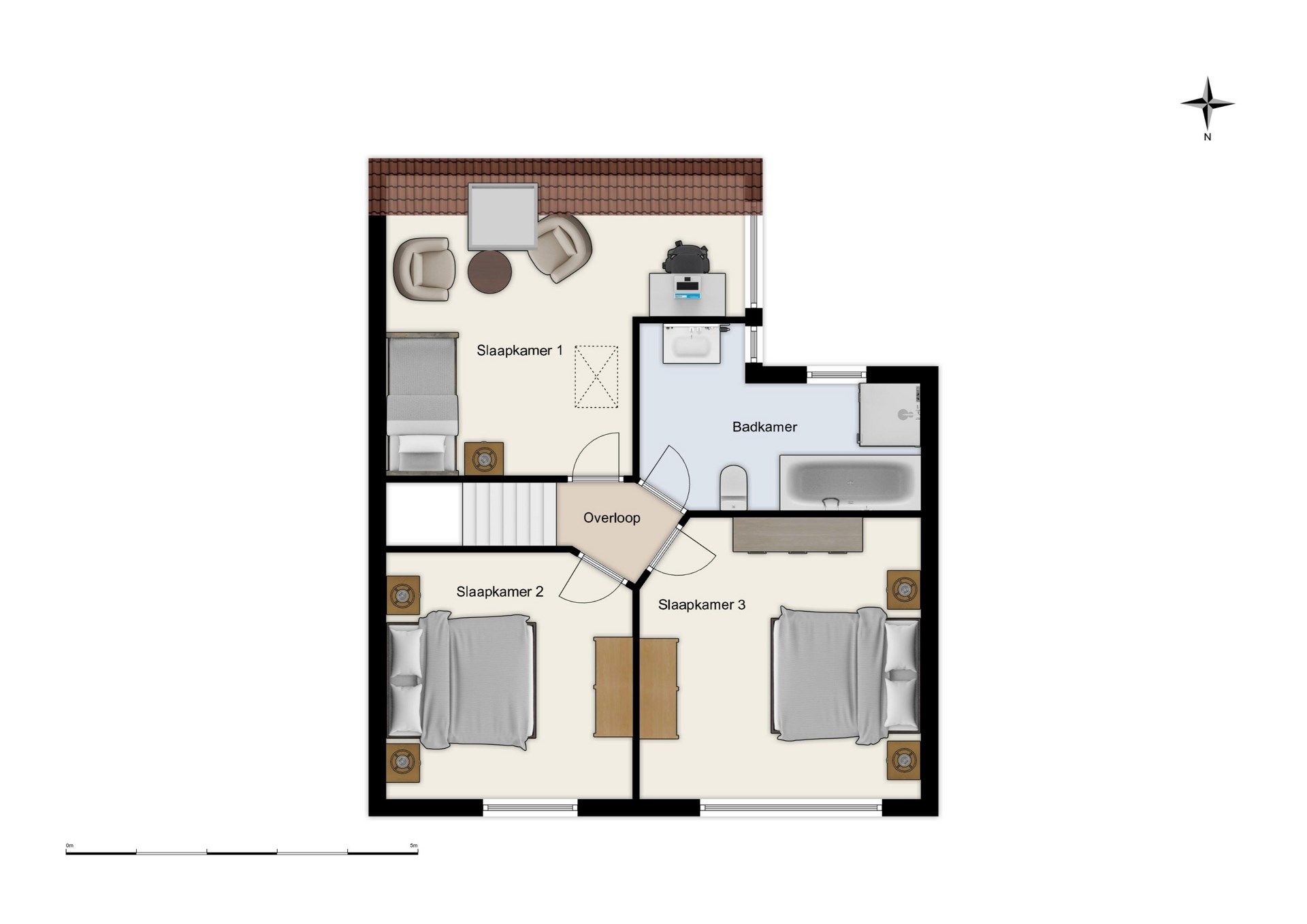 Instapklare gezinswoning met 3 slaapkamers en zonnige tuin  foto 34