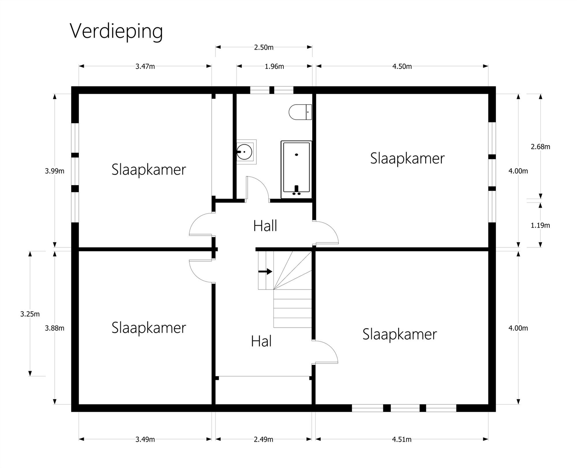 RUIME WONING MET 5 SLAAPKAMERS OP CENTRAAL GELEGEN PERCEEL VAN 9A60CA foto 25