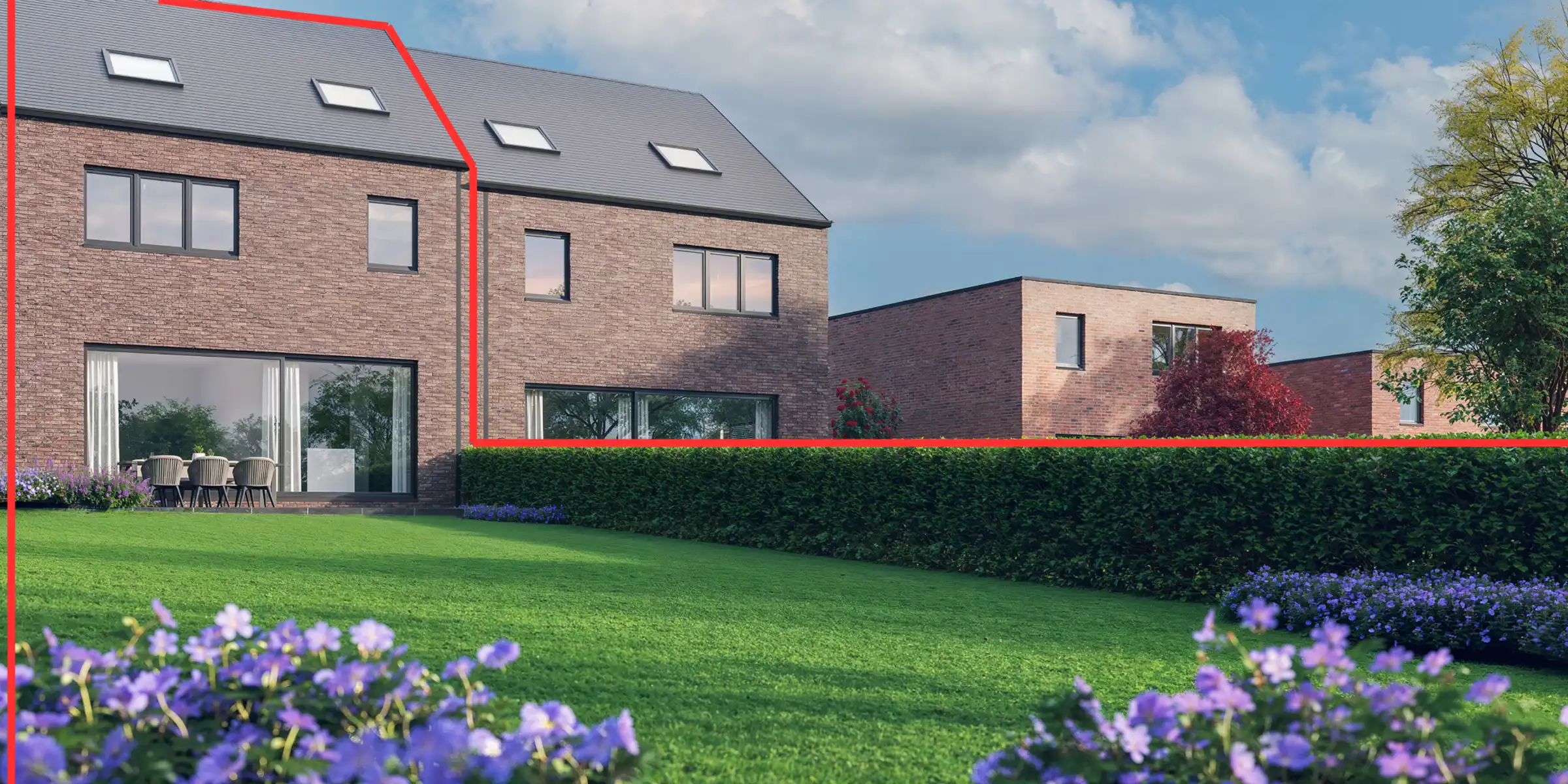 HALFOPEN BEBOUWING 5SLK 2BDKS foto 2