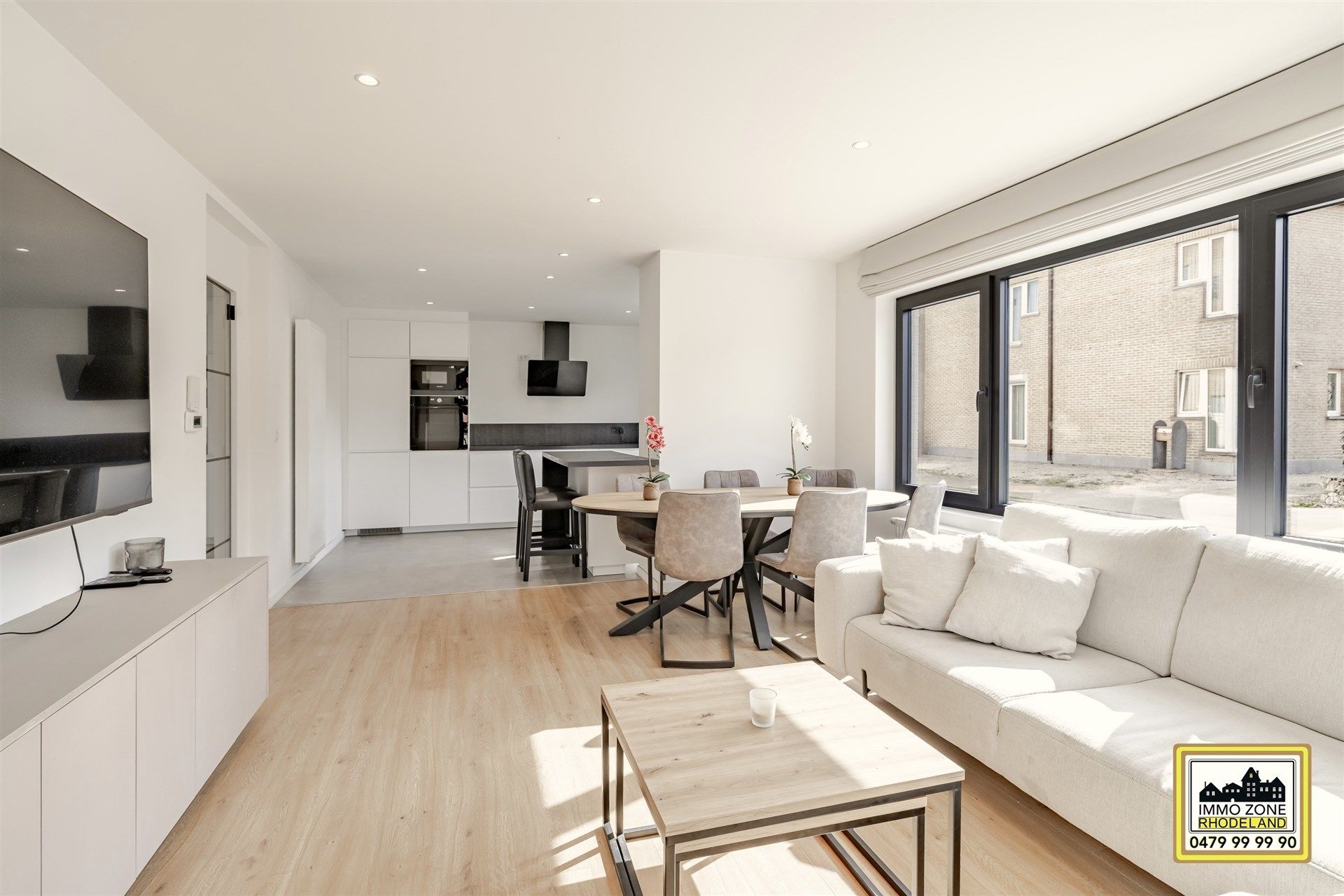 Luxueus gelijkvloers appartement met 2 slpks en terras foto 9