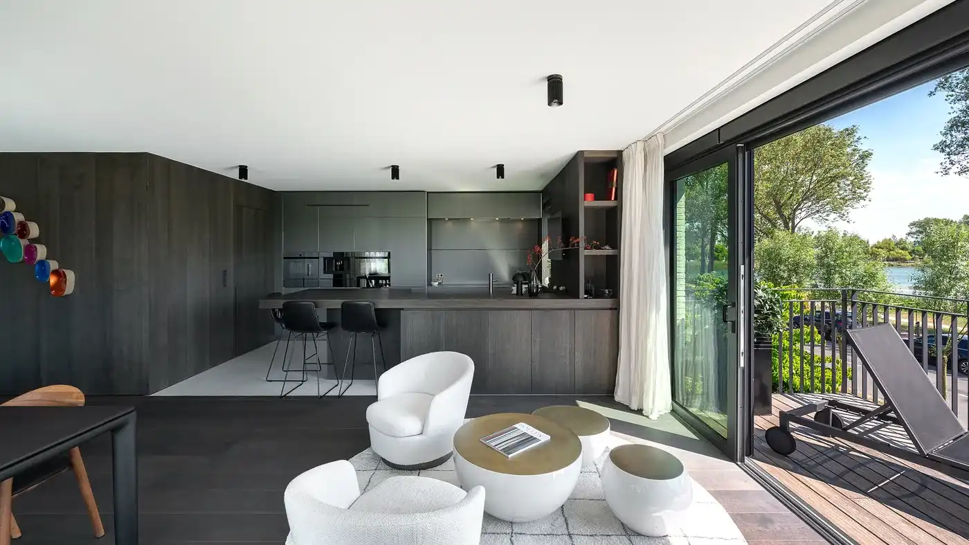 Exclusief Dubbel hoekappartement van 215 m² + 50 m² terrassen voorzien van een hoogstaande afwerkingsgraad foto 4
