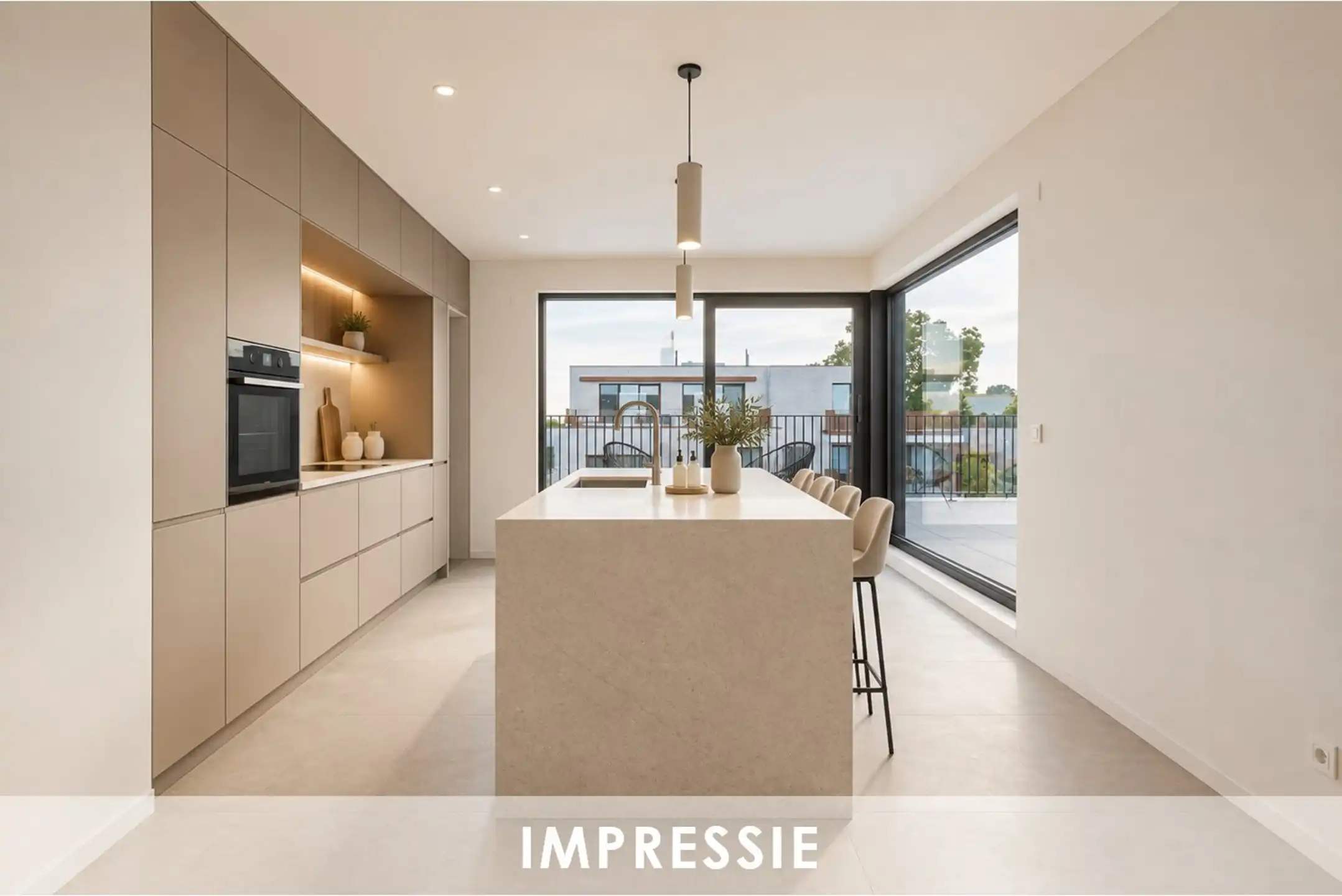 Stijlvolle penthouse met terras van ca. 75m² gelegen in het centrum van Hoogstraten! foto 10