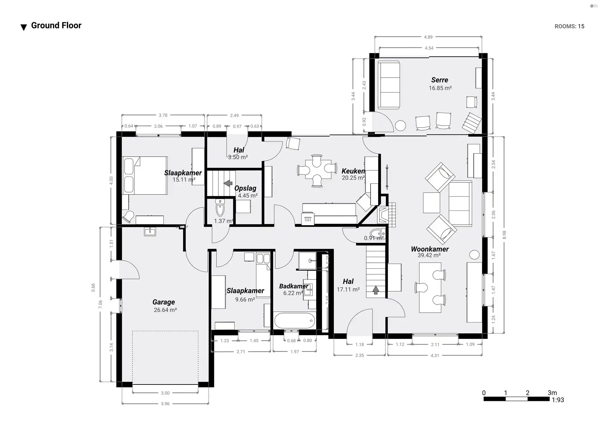Gelijkvloers, verzorgde en solide woning  foto 21