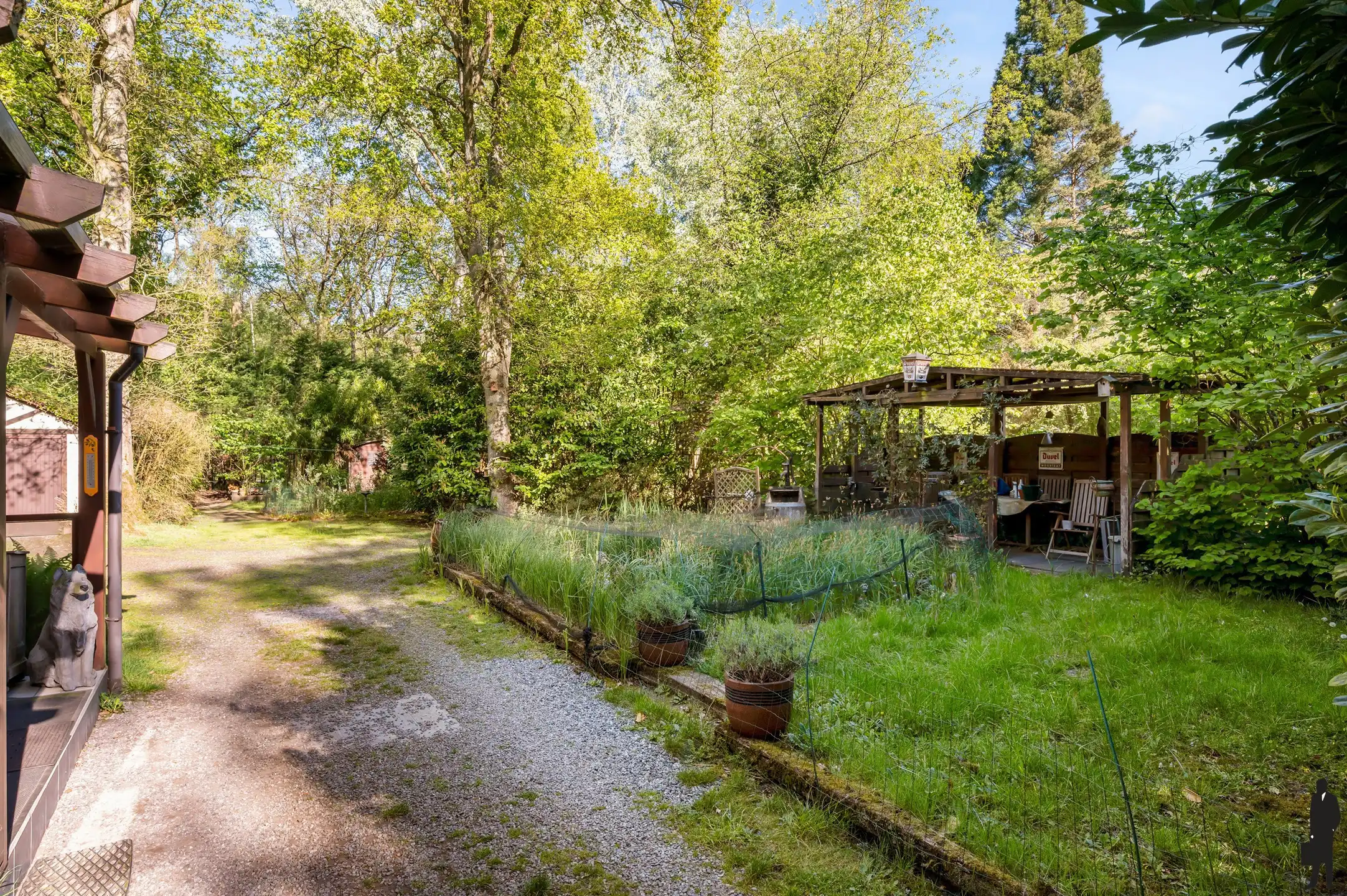 Prachtig perceel met directe ingang tot de Heide foto 7