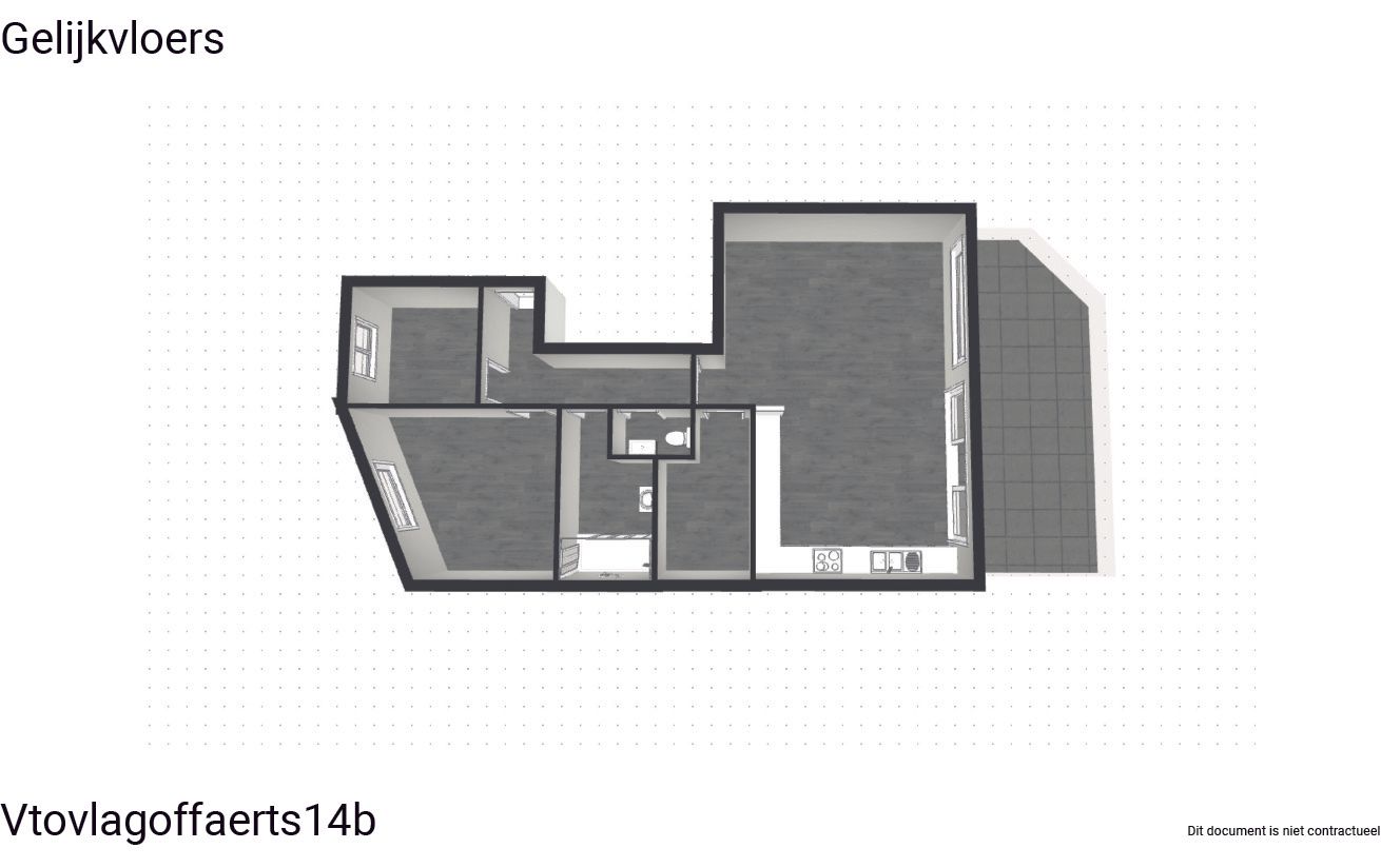 QUASI NIEUWBOUW ZONDER BTW INCL.CARPORT EN TERRAS foto 16