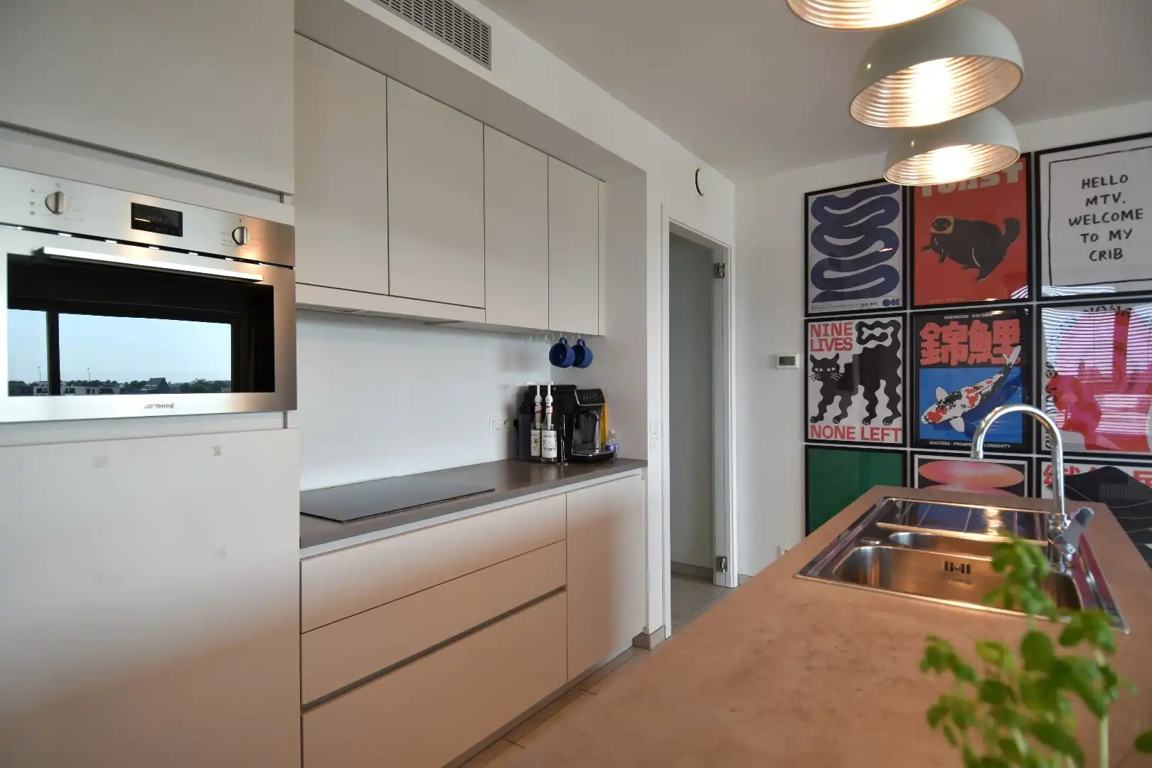Prachtig 2-slaapkamerappartement (BJ 2021) met zicht op de Leie te koop in Harelbeke foto 3