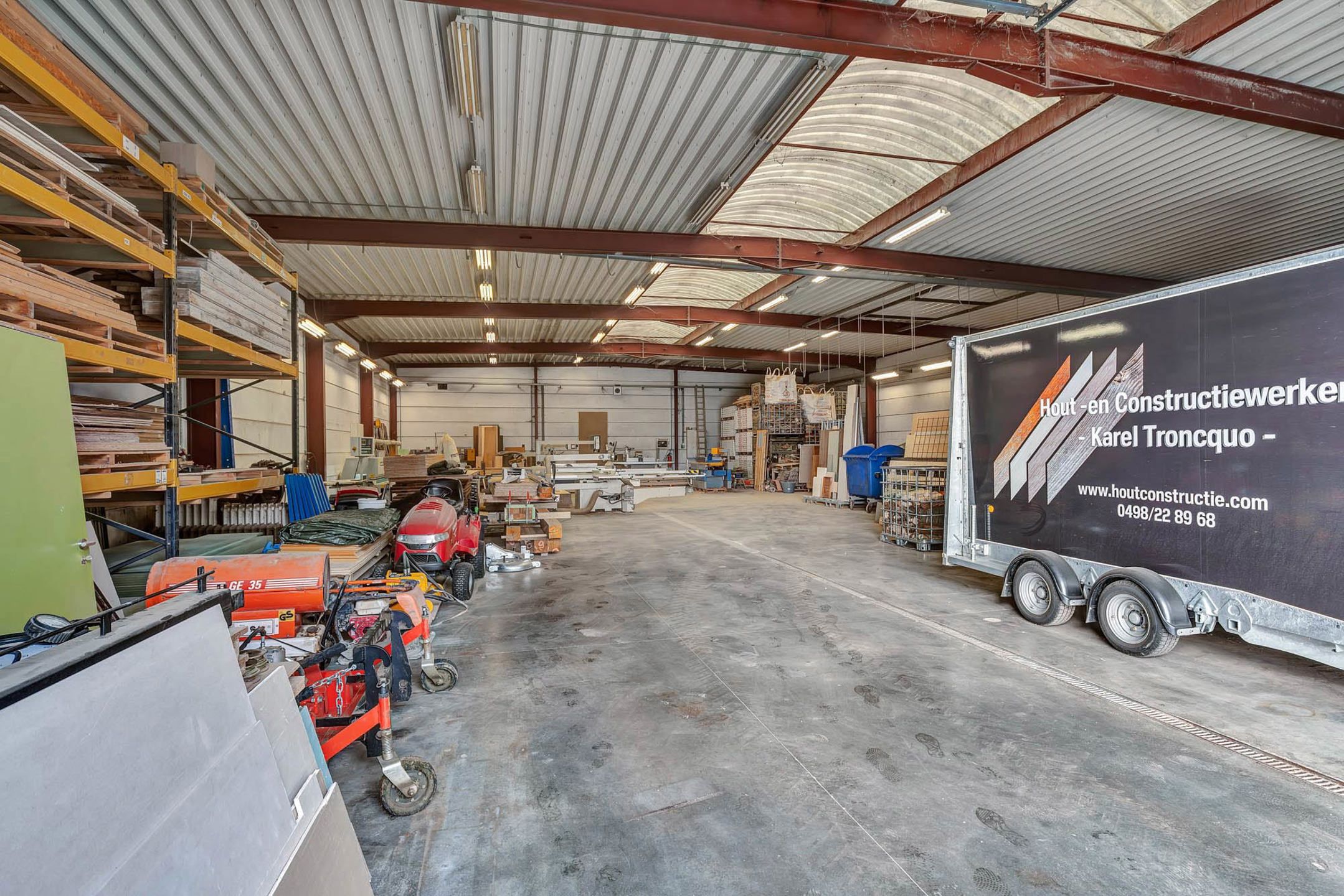 Loods (600m²)  met woonmogelijkheid op rustige locatie foto 9