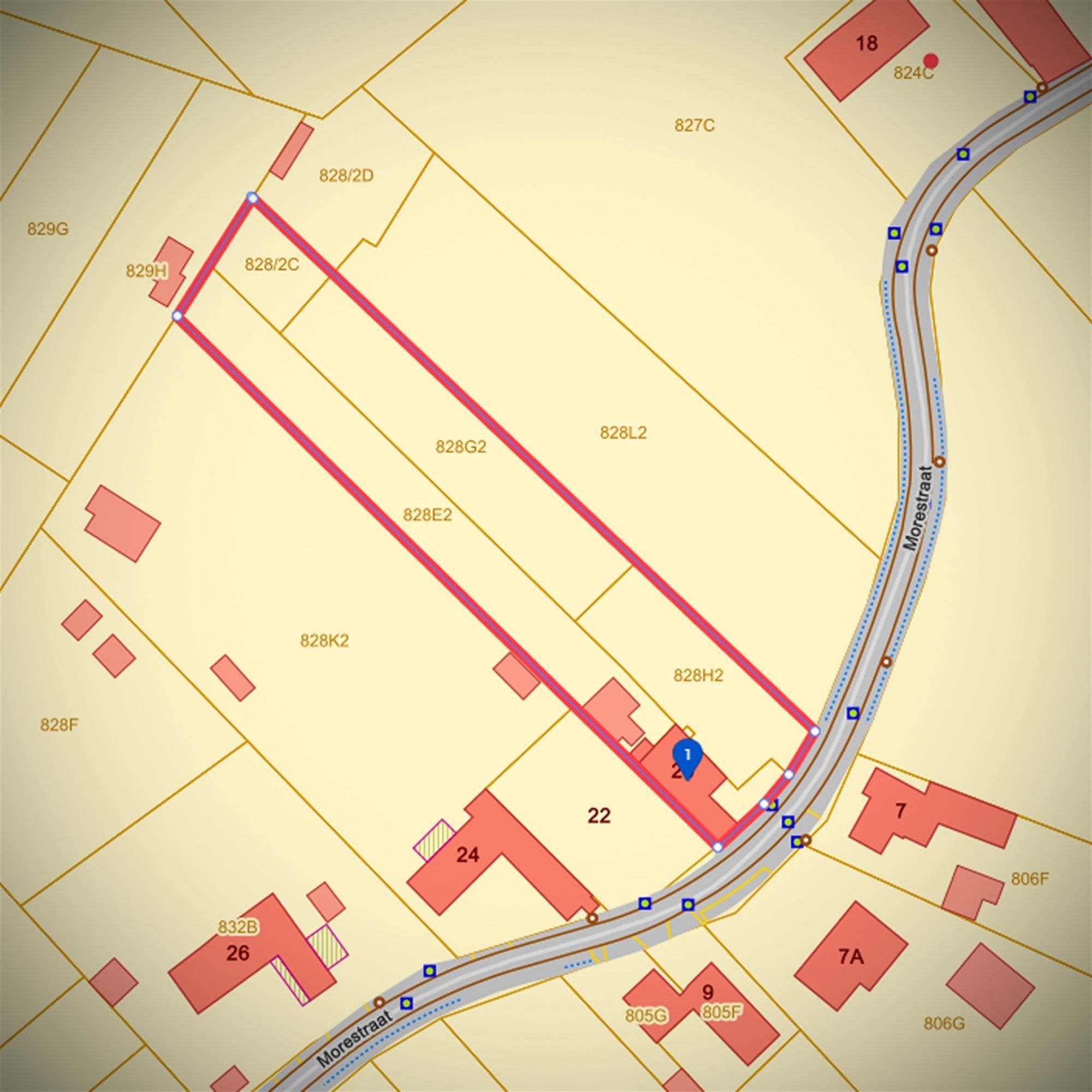 Te slopen WONING op uniek ruim PERCEEL (BOUW)GROND van ca. 3.310 m² foto 7