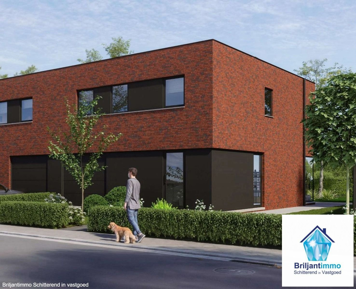 NIEUW te bouwen HOB in -rode gelijmde gevelsteen  foto 4