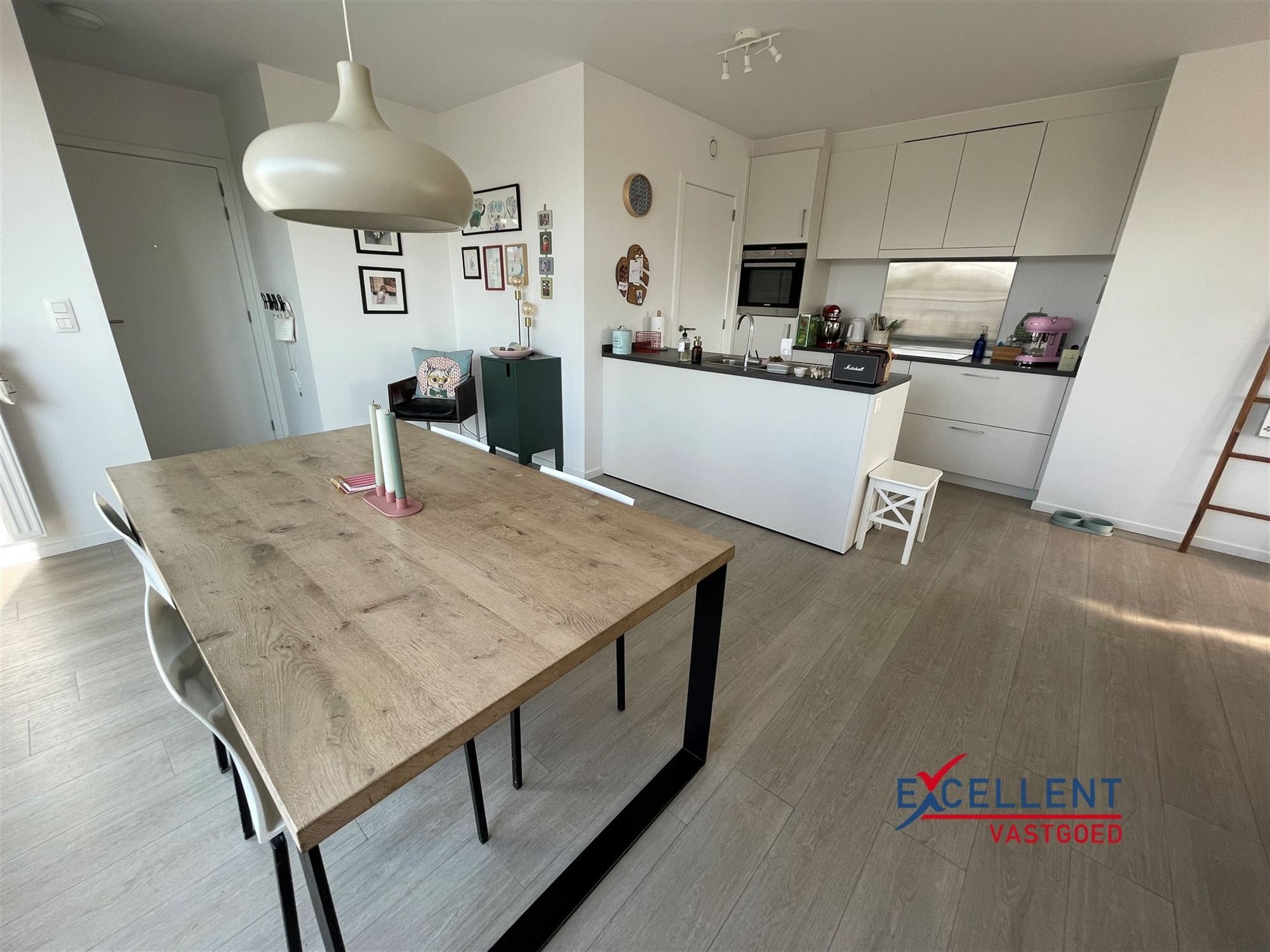 Energiezuinig 2-slaapkamer appartement te Astene te huur! foto 4