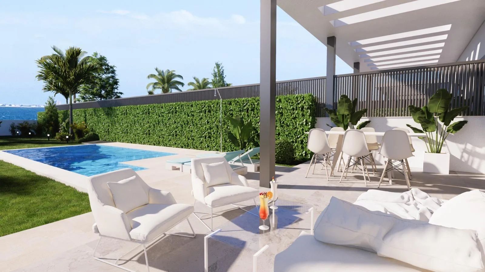 Wonen aan het strand: exclusieve villa's met zeezicht in Los Alcázares foto 17