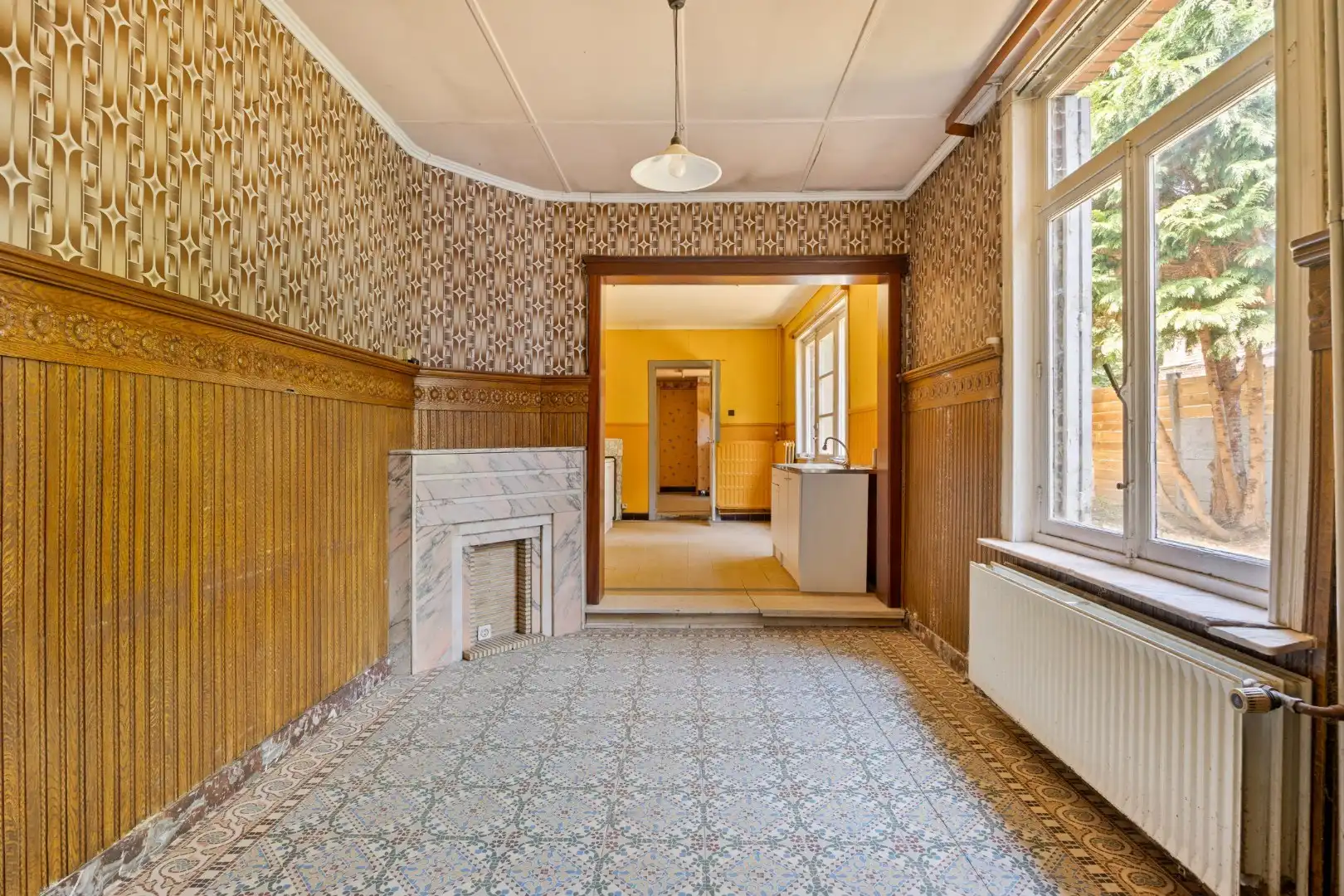 Ruime te renoveren woning met 3 slaapkamers in Lubbeek met doorgang langs het perceel van de buren. EPC: 736 KWH/m² foto 9