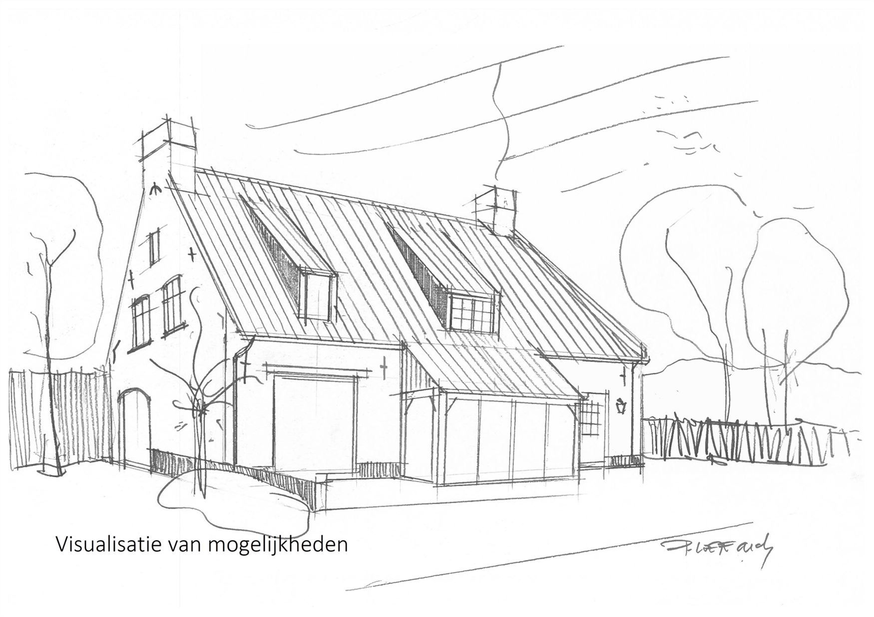 Te renoveren villa met bijgebouw vlakbij Hansbeke foto 4