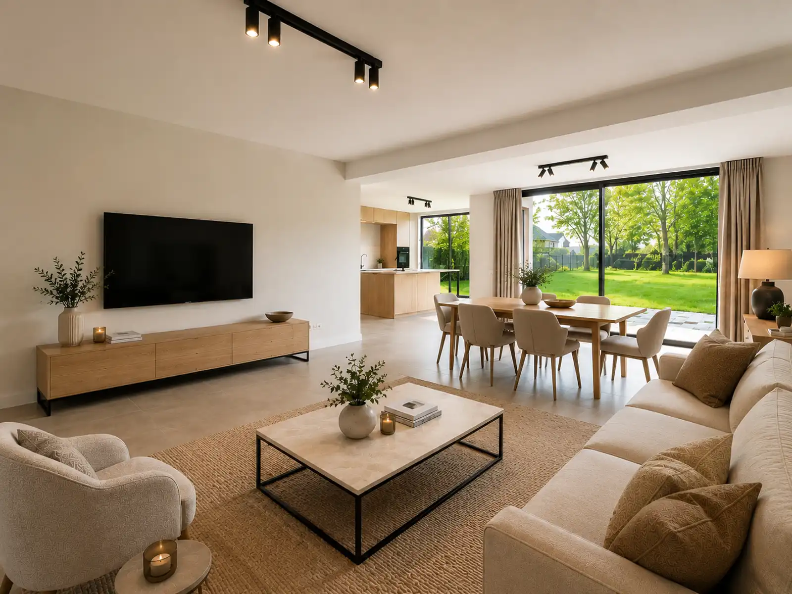 Moderne BEN-villa op 12 are met zuidgerichte tuin foto {{pictureIndex}}