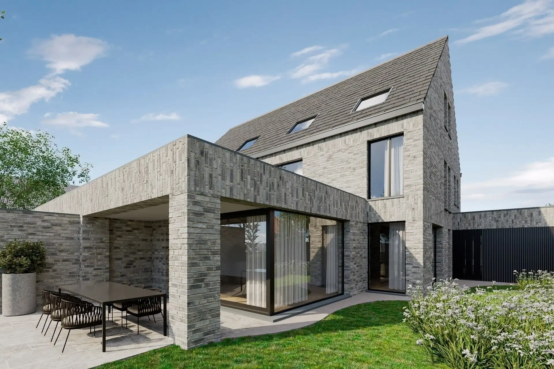 Hoogwaardige nieuwbouwwoning met carport in Berlare foto 5