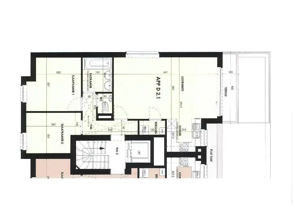 Instapklaar appartement met 2 slpks en autostaanplaats foto 19