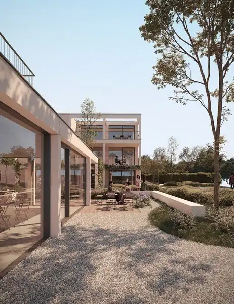 Nieuwbouw commercieel kantoor te koop aan station Eke-Nazareth foto 11