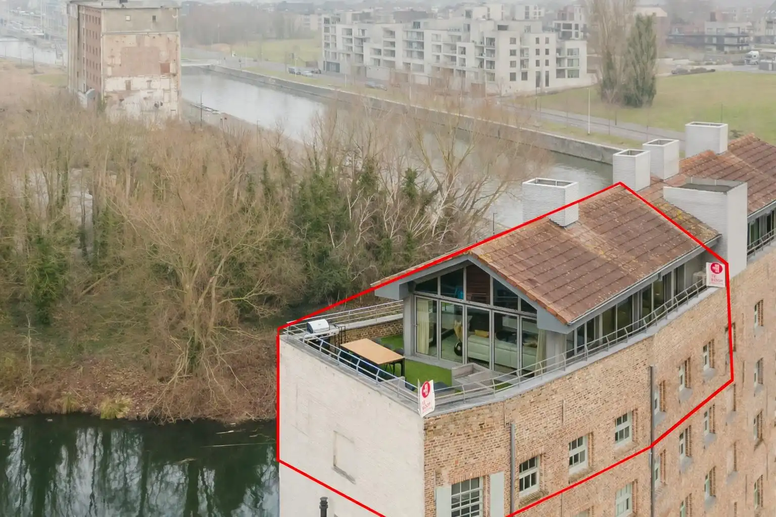 Penthouse te koop nabij Kortrijk foto 6
