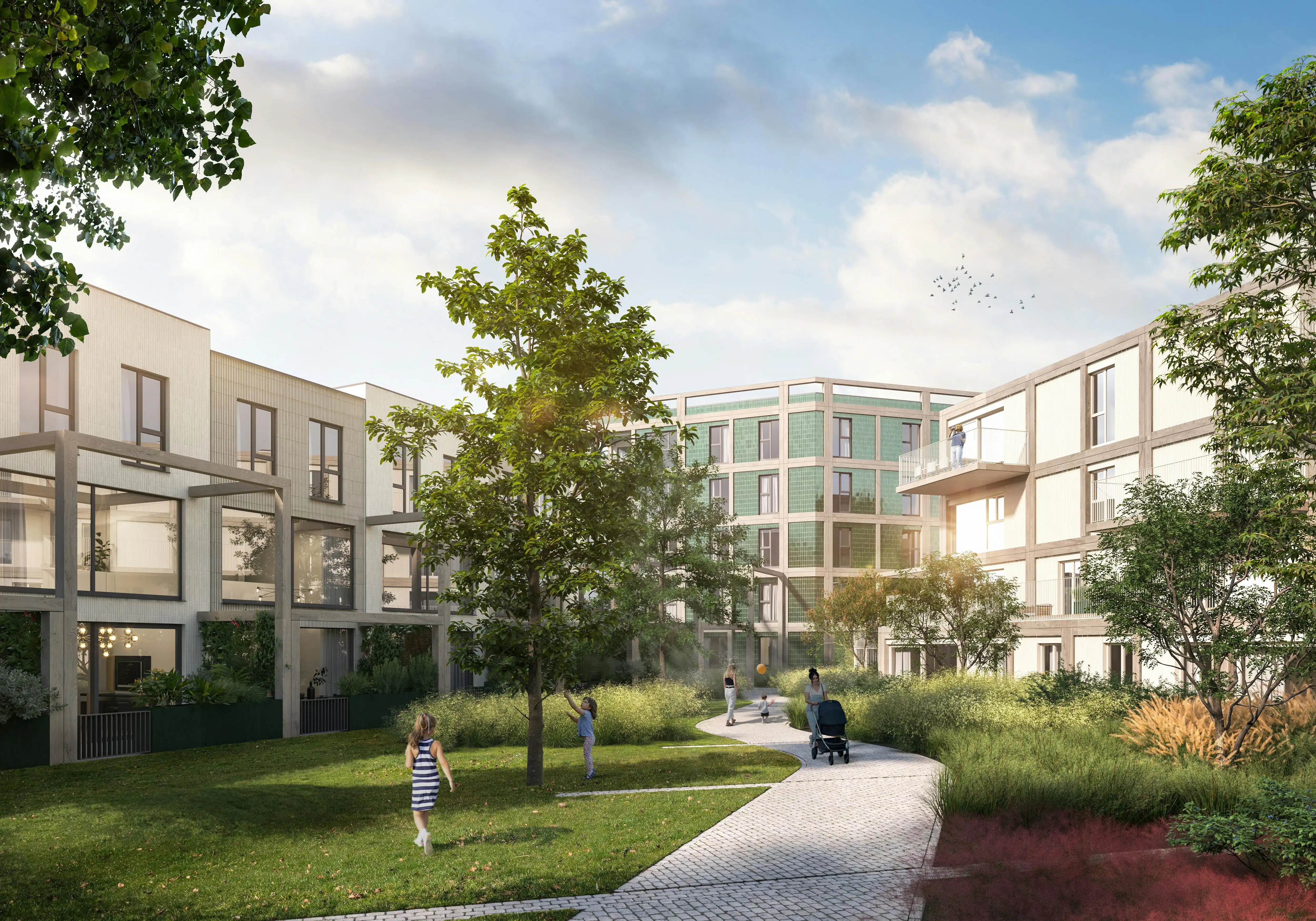 Nieuwbouw 3 slaapkamer appartement met terrassen te Brugge foto 3