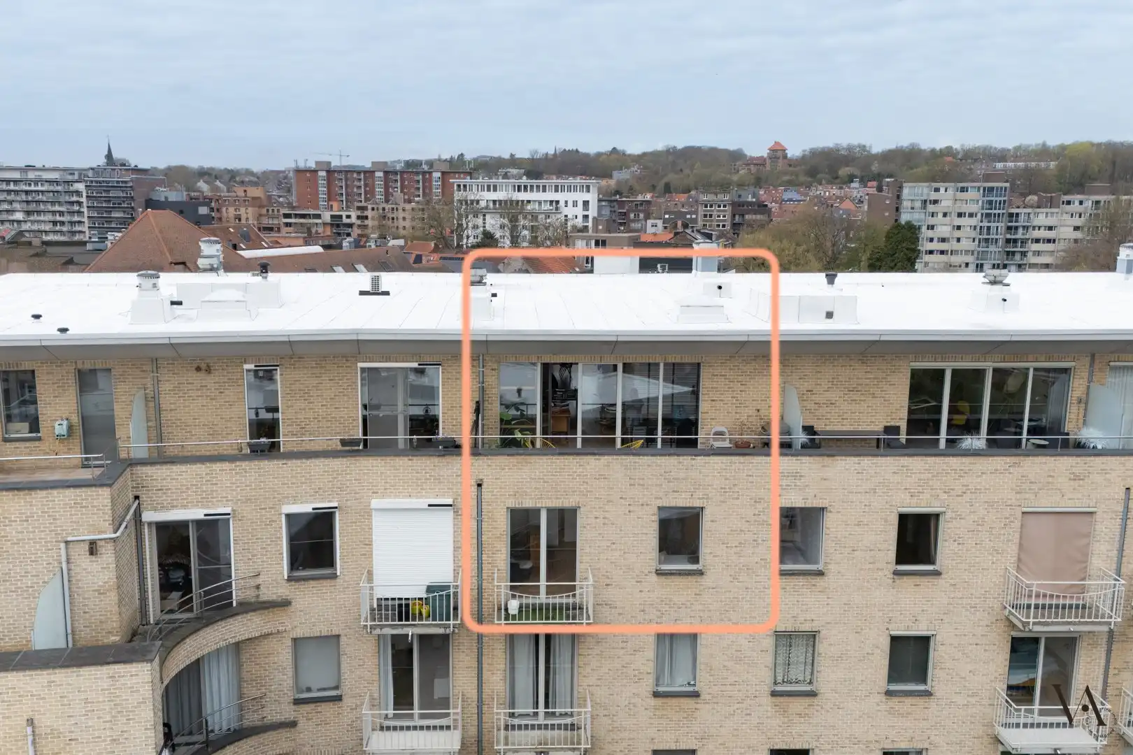 Prachtig en ruim duplex appartement met terrassen en uniek uitzicht over Leuven foto 3