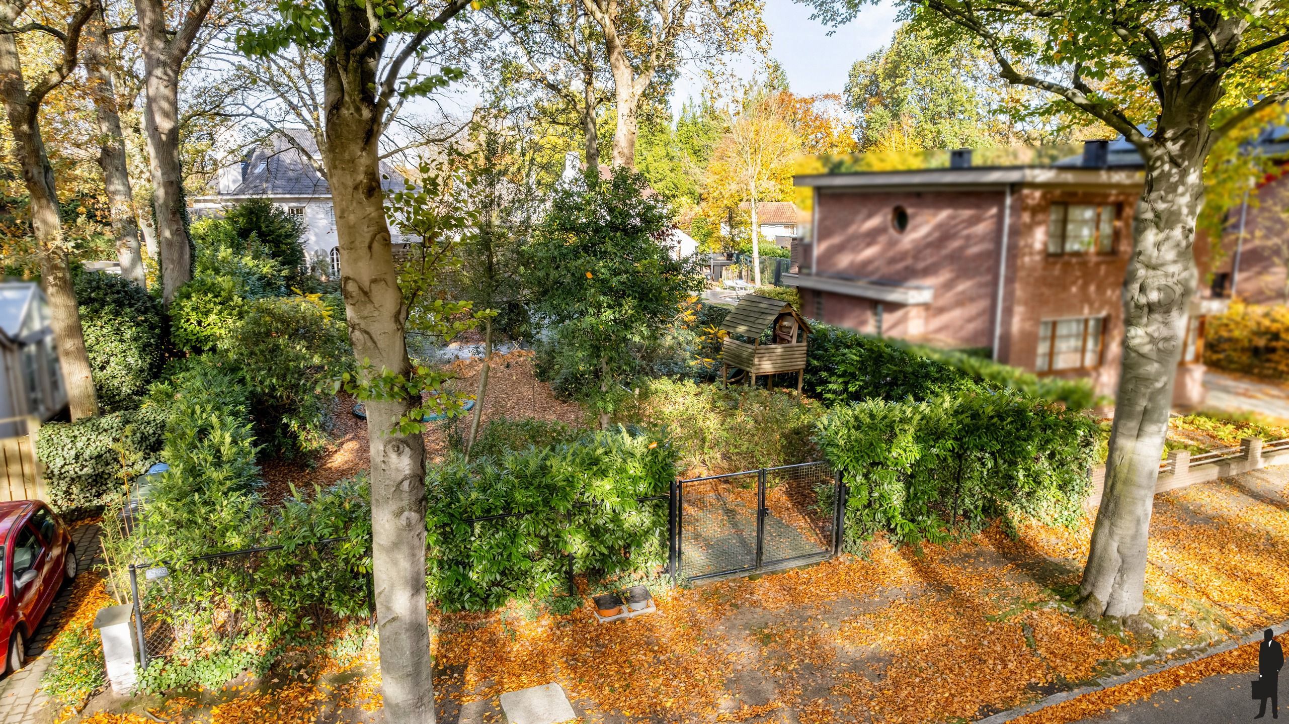 Een bouwgrond van ca. 598 m² voor een vrijstaande woning. foto 8