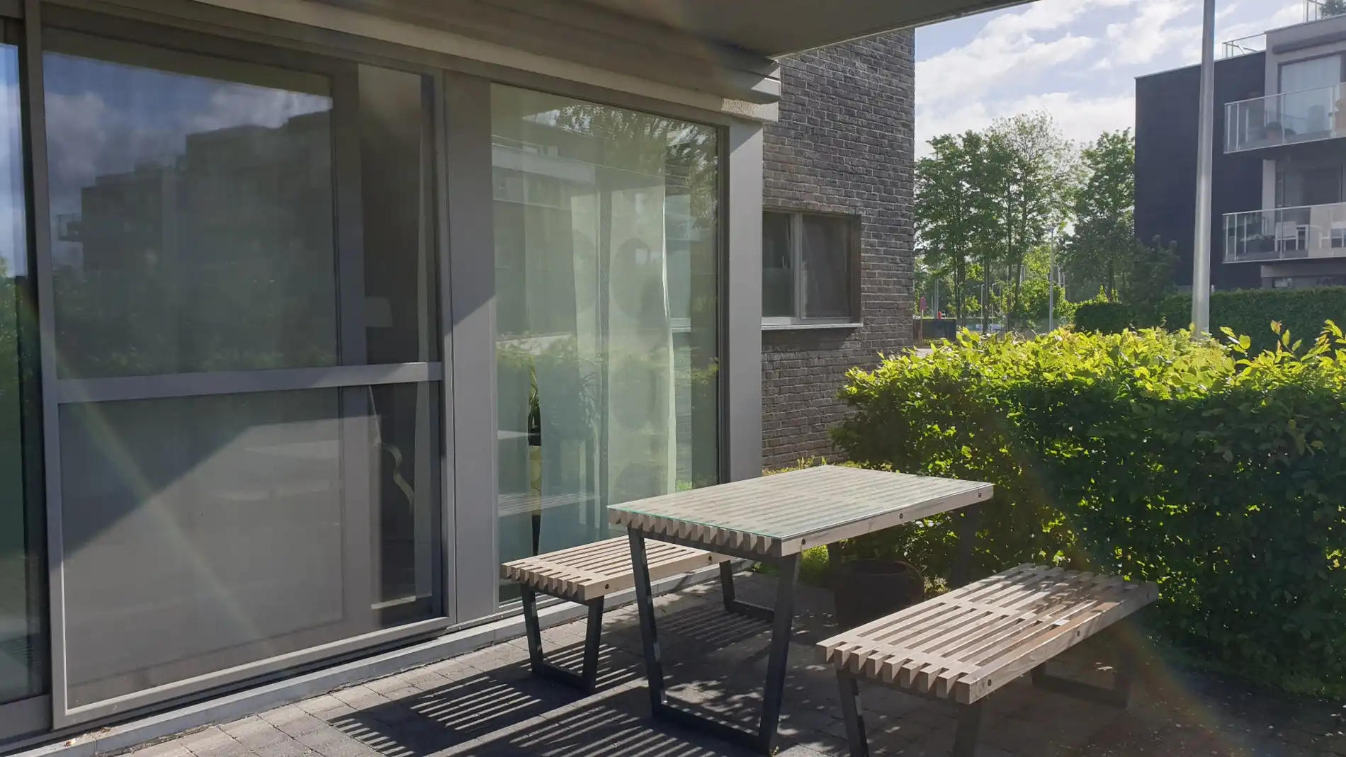 Gelijkvloers appartement met 3 slaapkamers, terras in het centrum van Lokeren foto 11